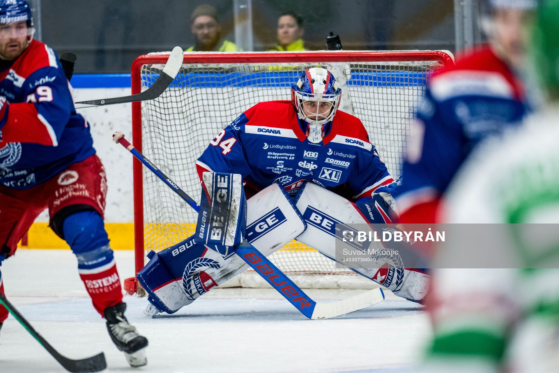 Oskarshamns målvakt Marek Langhamer