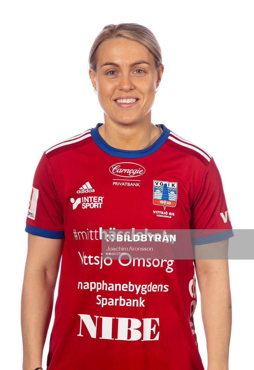Vittsjös Nellie Persson poserar för ett porträtt den 7 mars 2024 i Hässleholm.