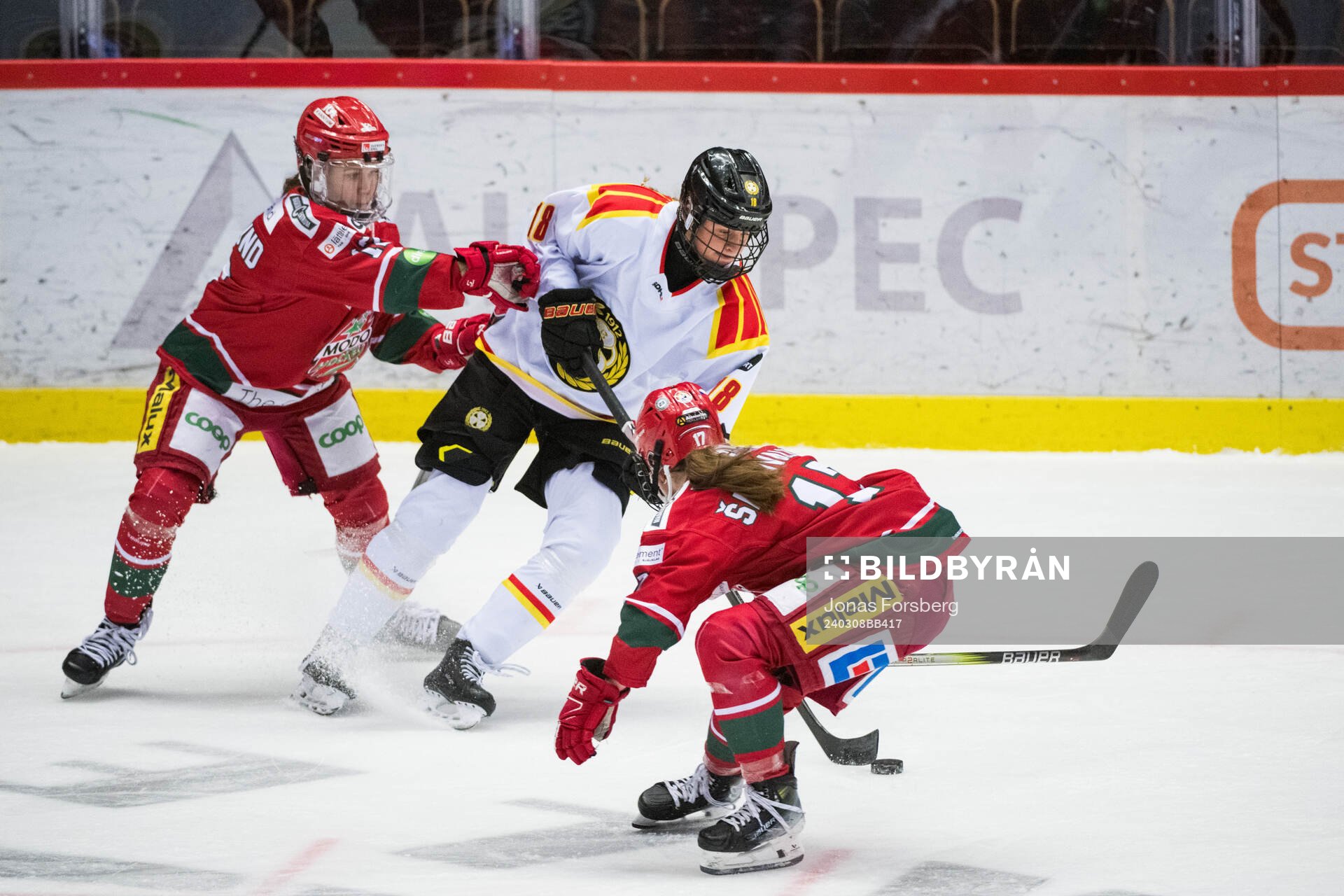 Modos Ebba Berglund och Brynäs Jenniina Nylund