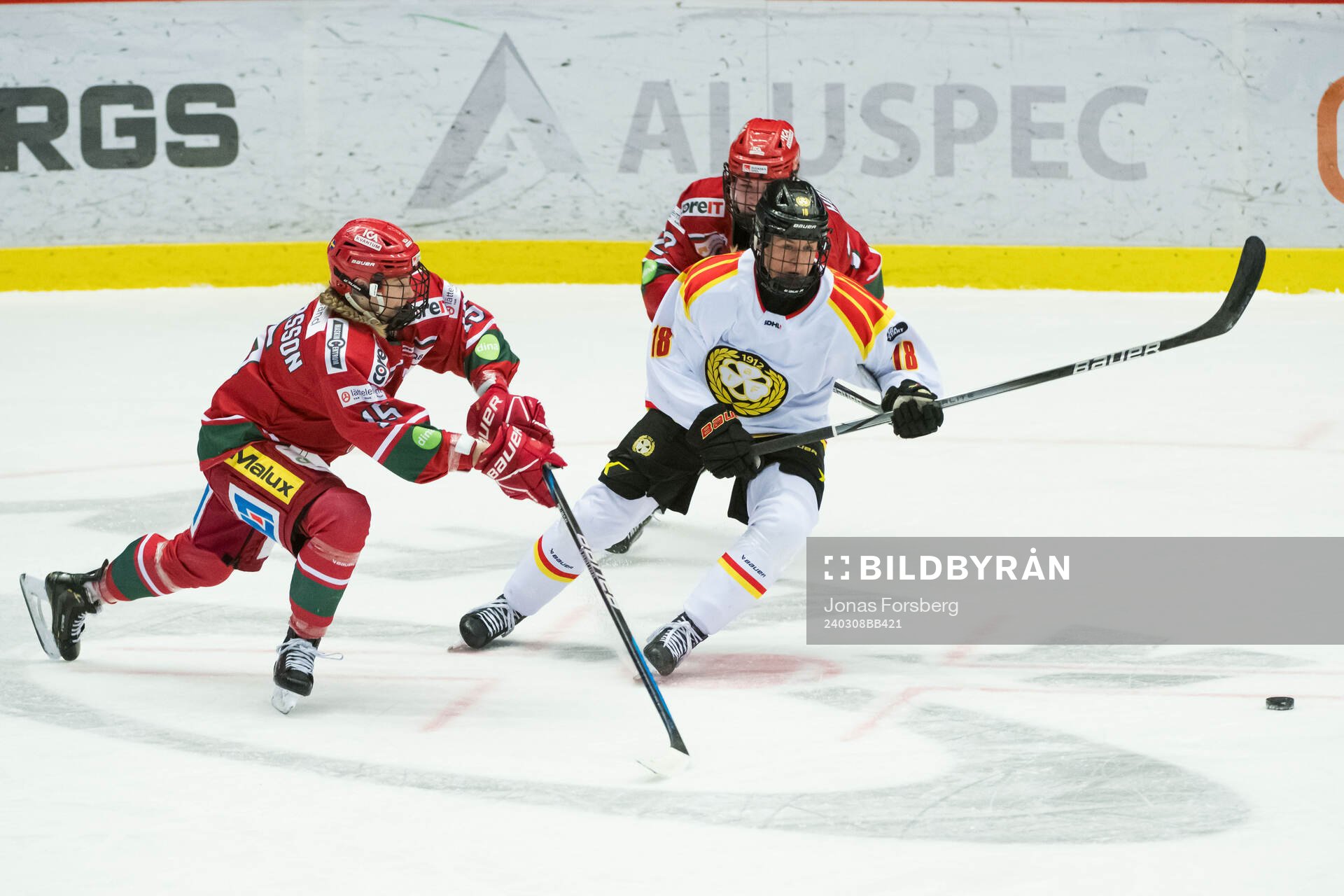 Modos Linnea Andersson och Brynäs Jenniina Nylund