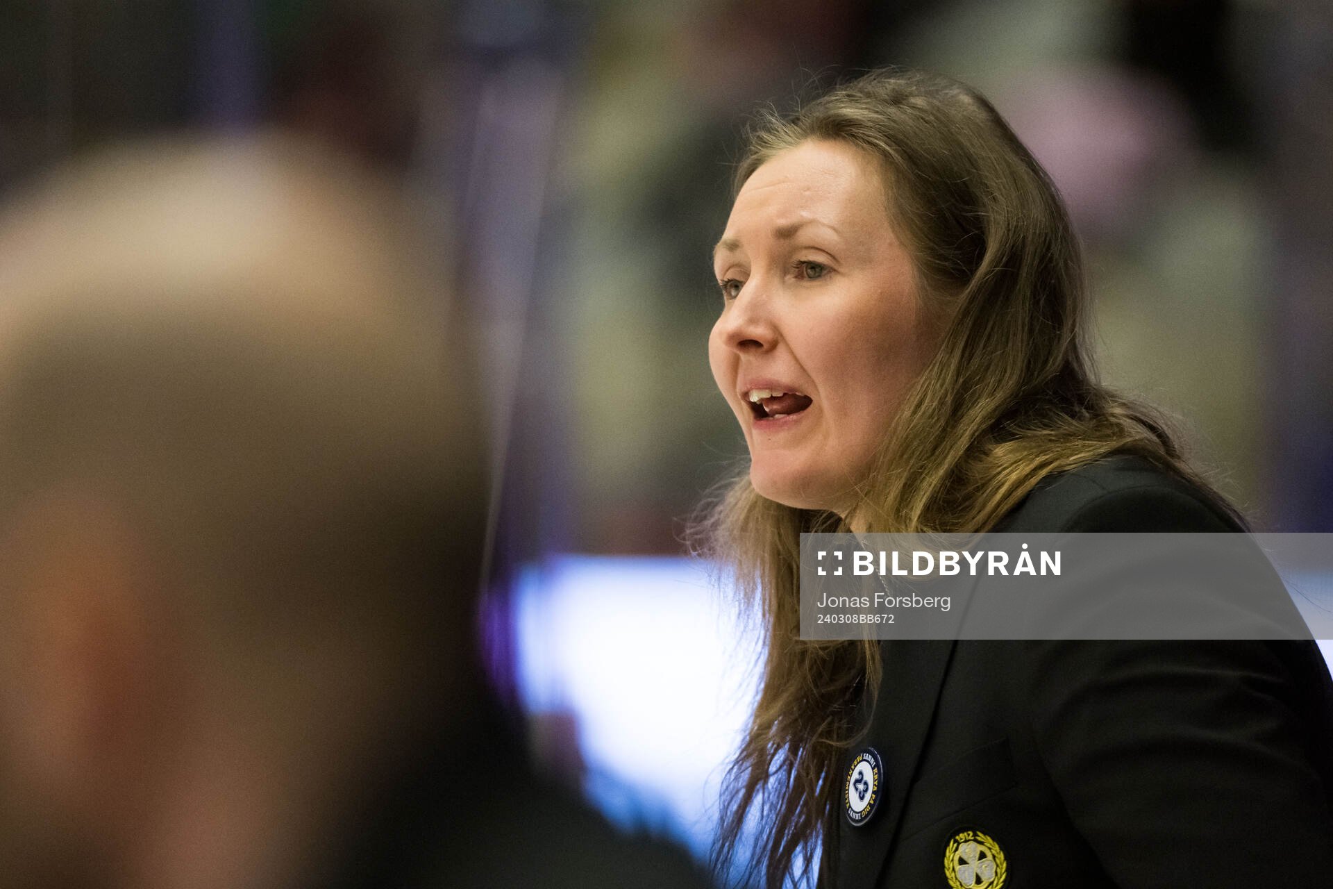 Brynäs tränare Rosa Lindstedt