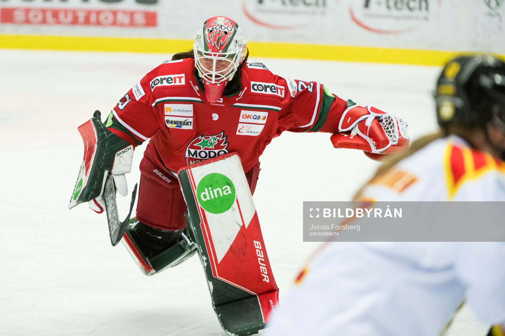Modos målvakt Andrea Brändli