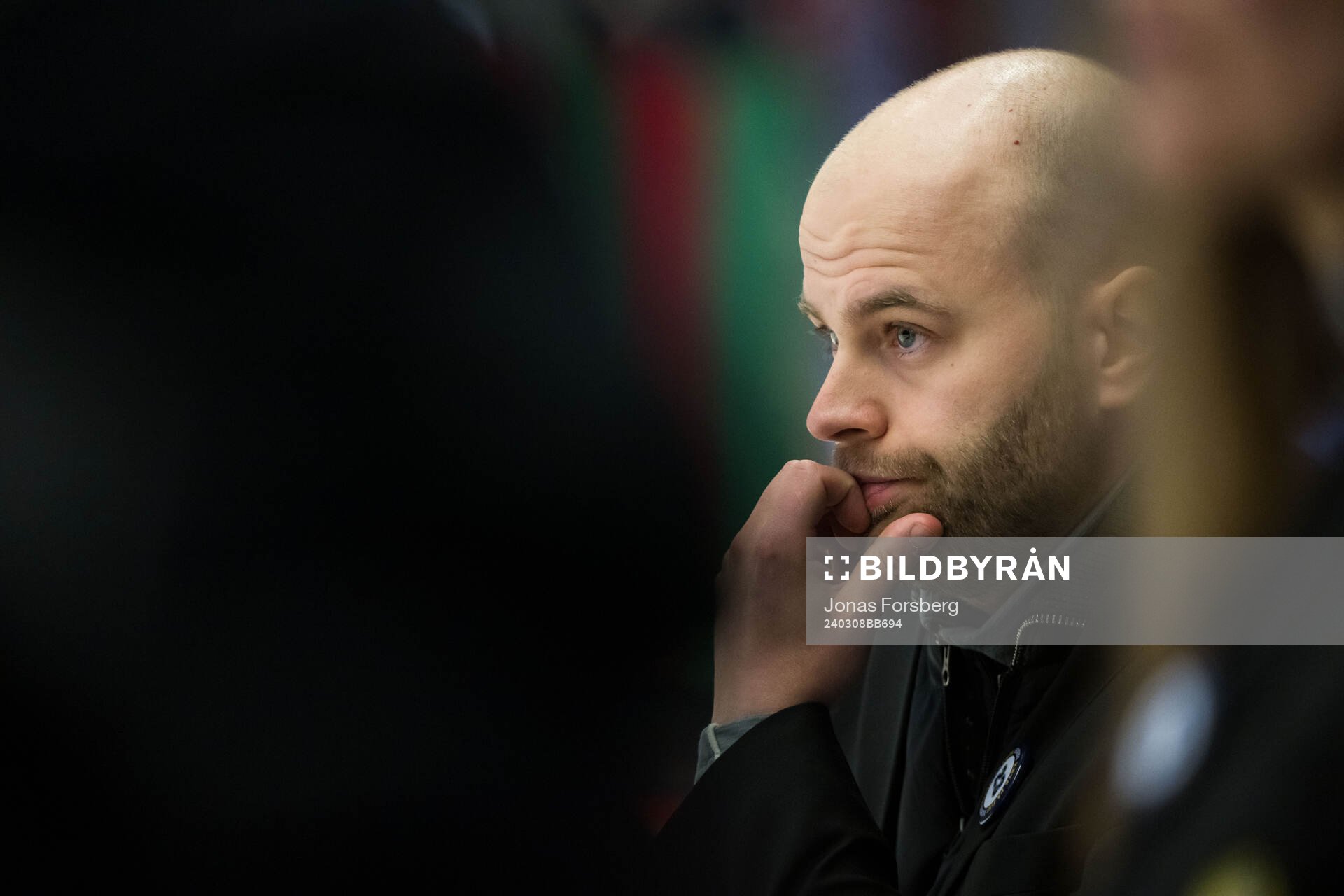 Brynäs tränare Filip Eriksson