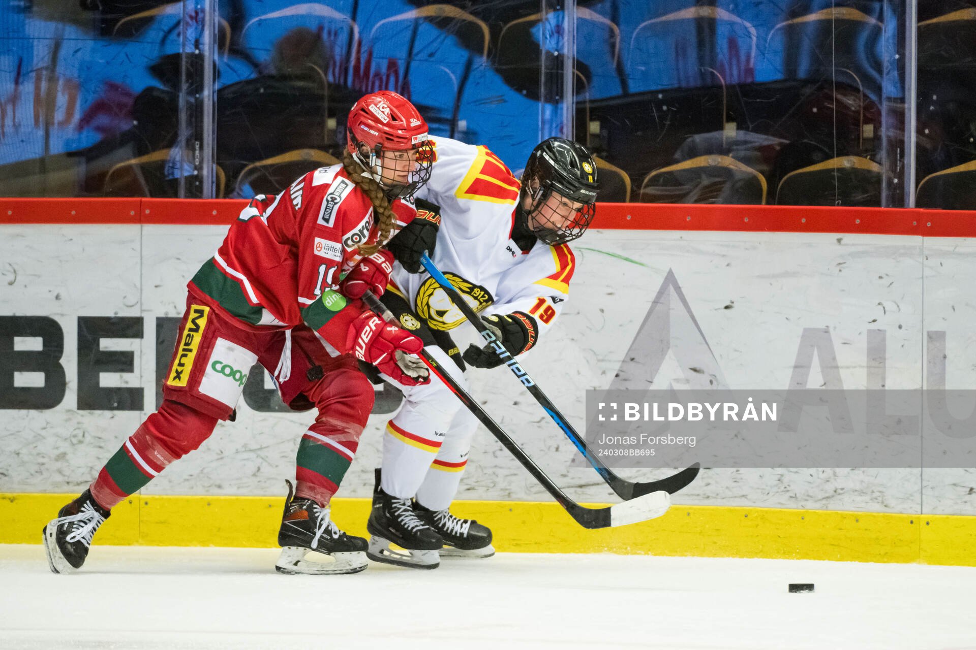 Modos Lauren Bellefontaine och Brynäs Julia Östlund
