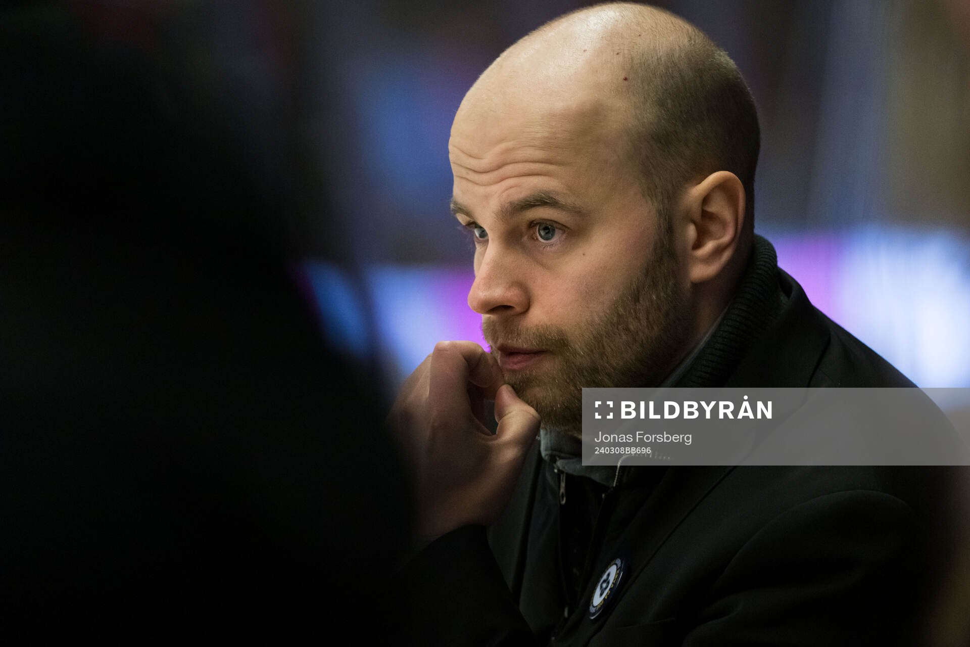Brynäs tränare Filip Eriksson