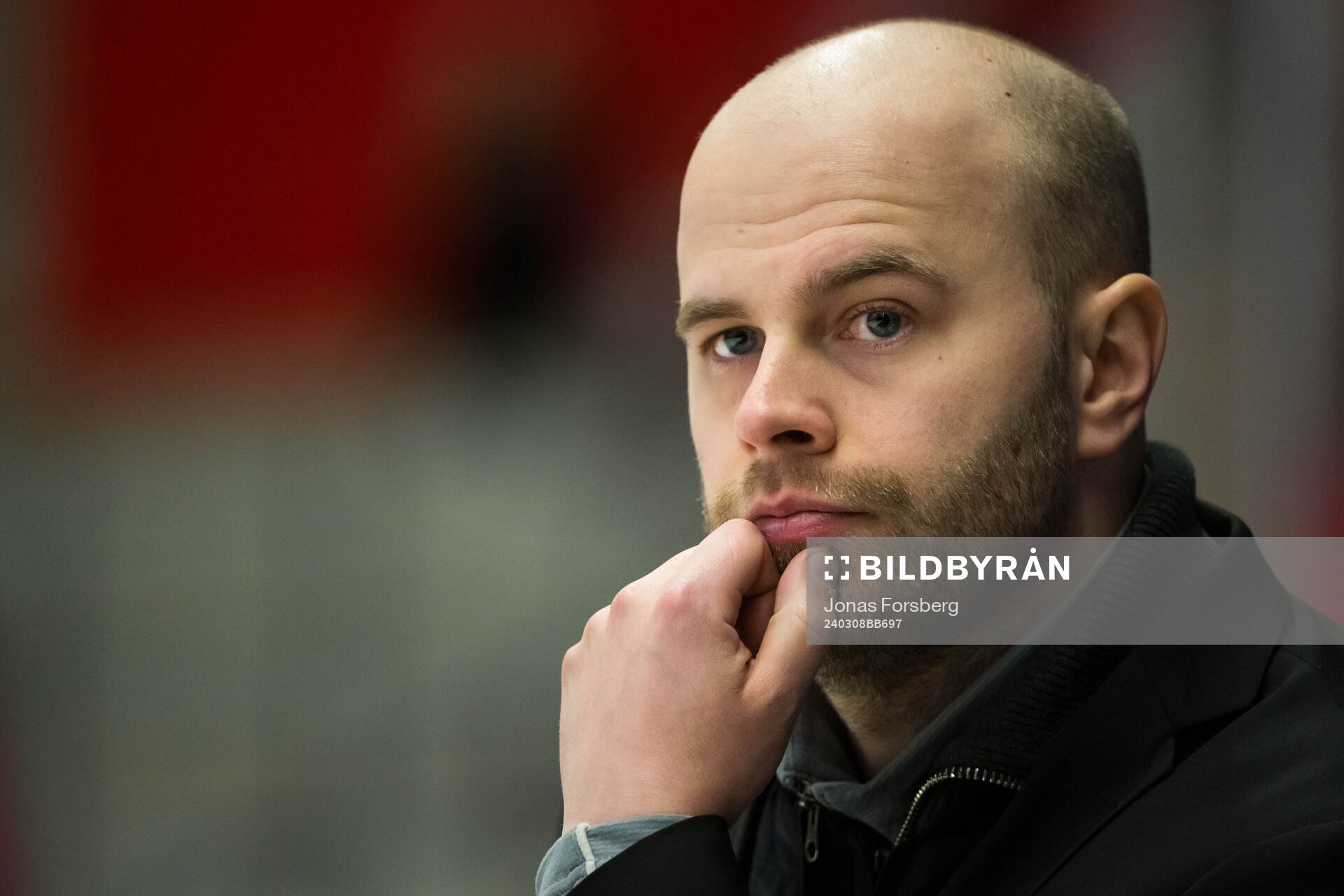 Brynäs tränare Filip Eriksson