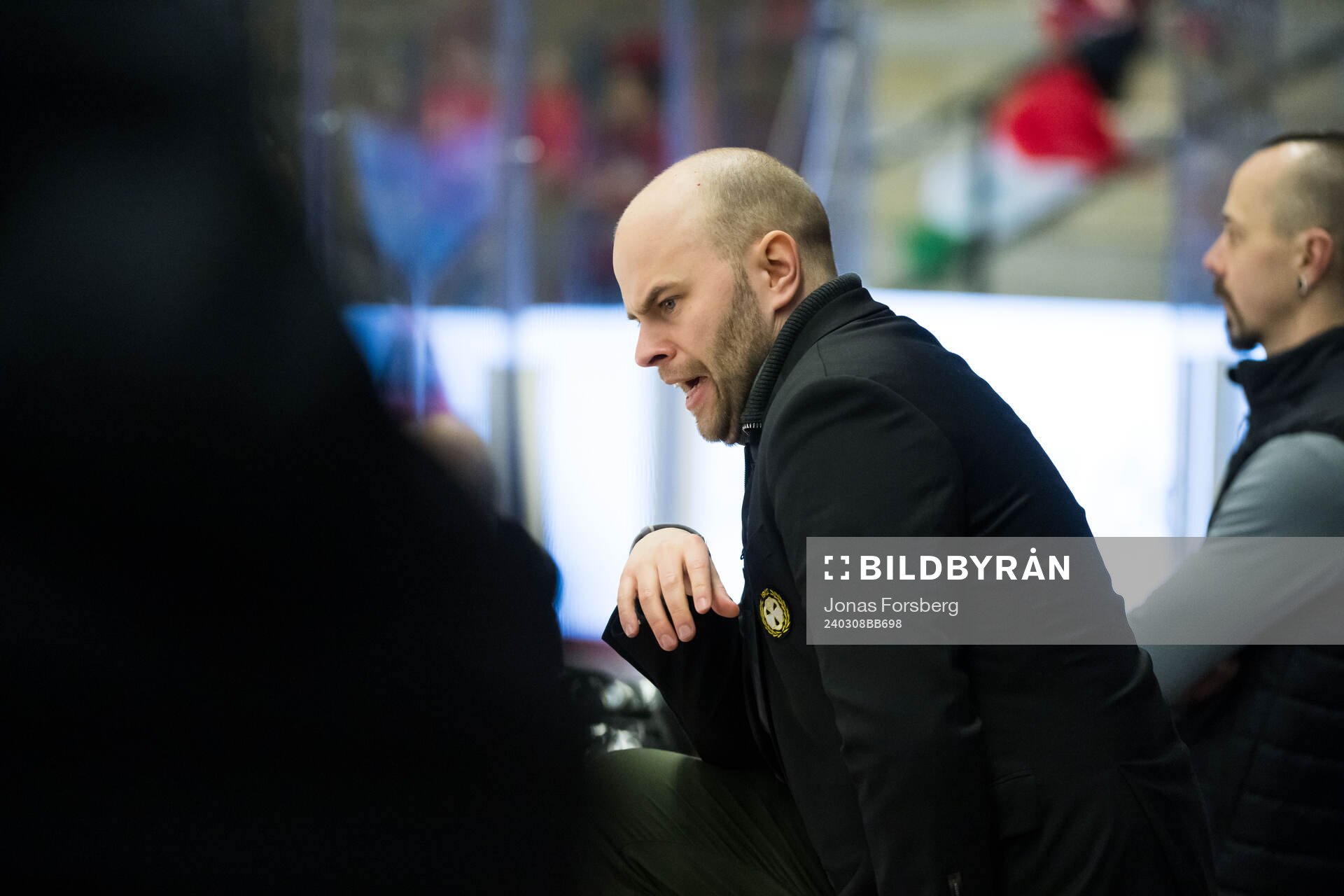 Brynäs tränare Filip Eriksson