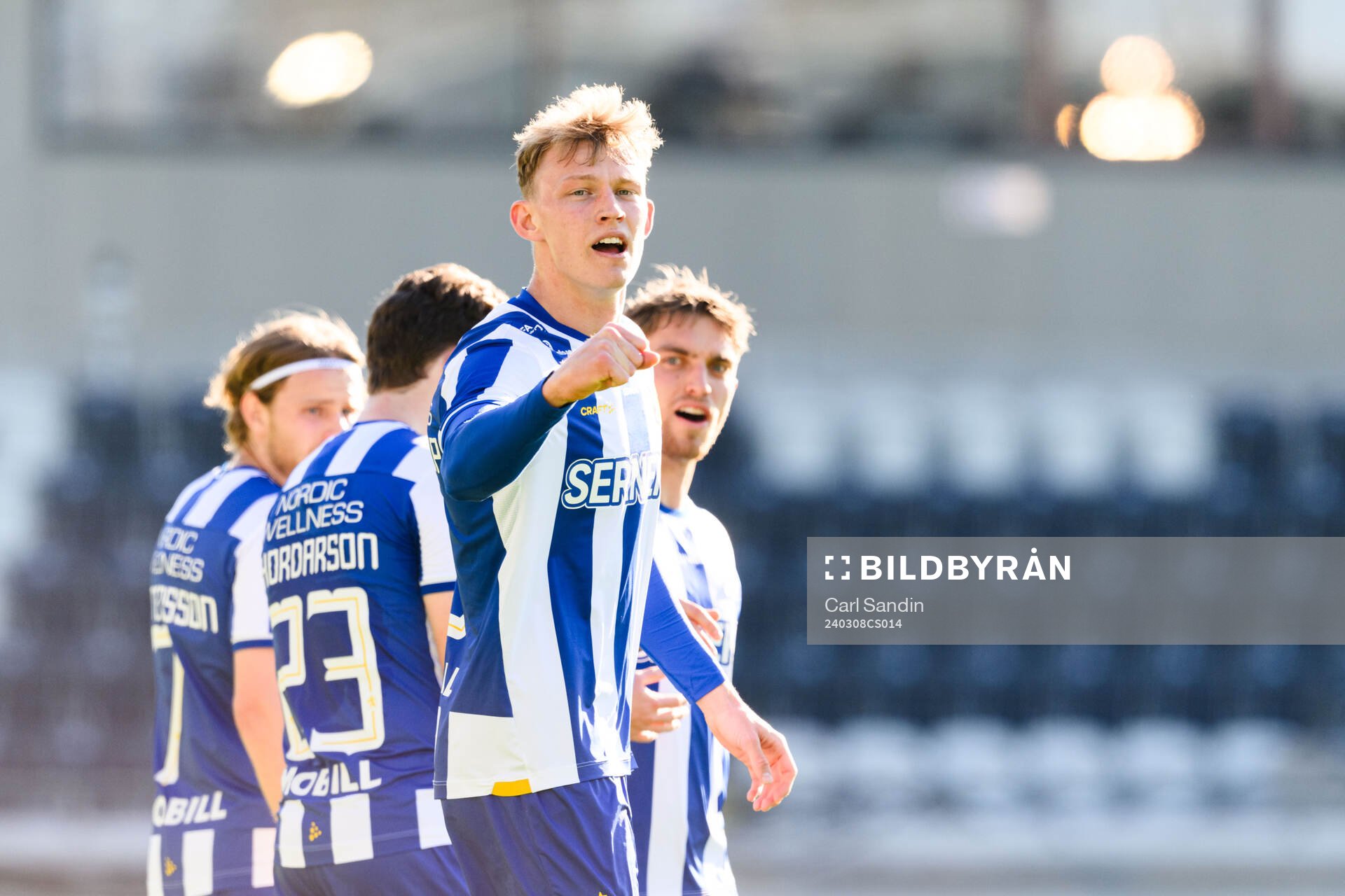 IFK Göteborgs Laurs Skjellerup jublar