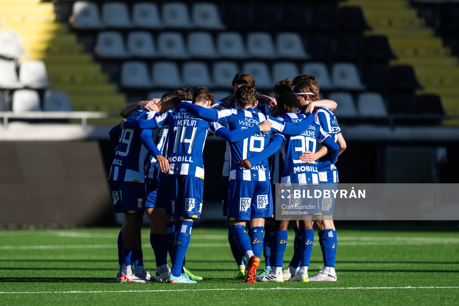IFK Göteborgs spelare samlas