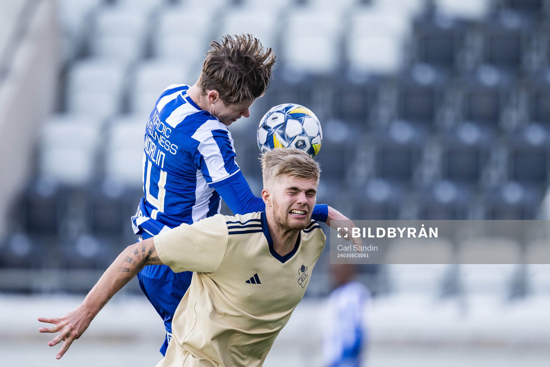 IFK Göteborgs Gustaf Norlin Östers Niklas Söderberg