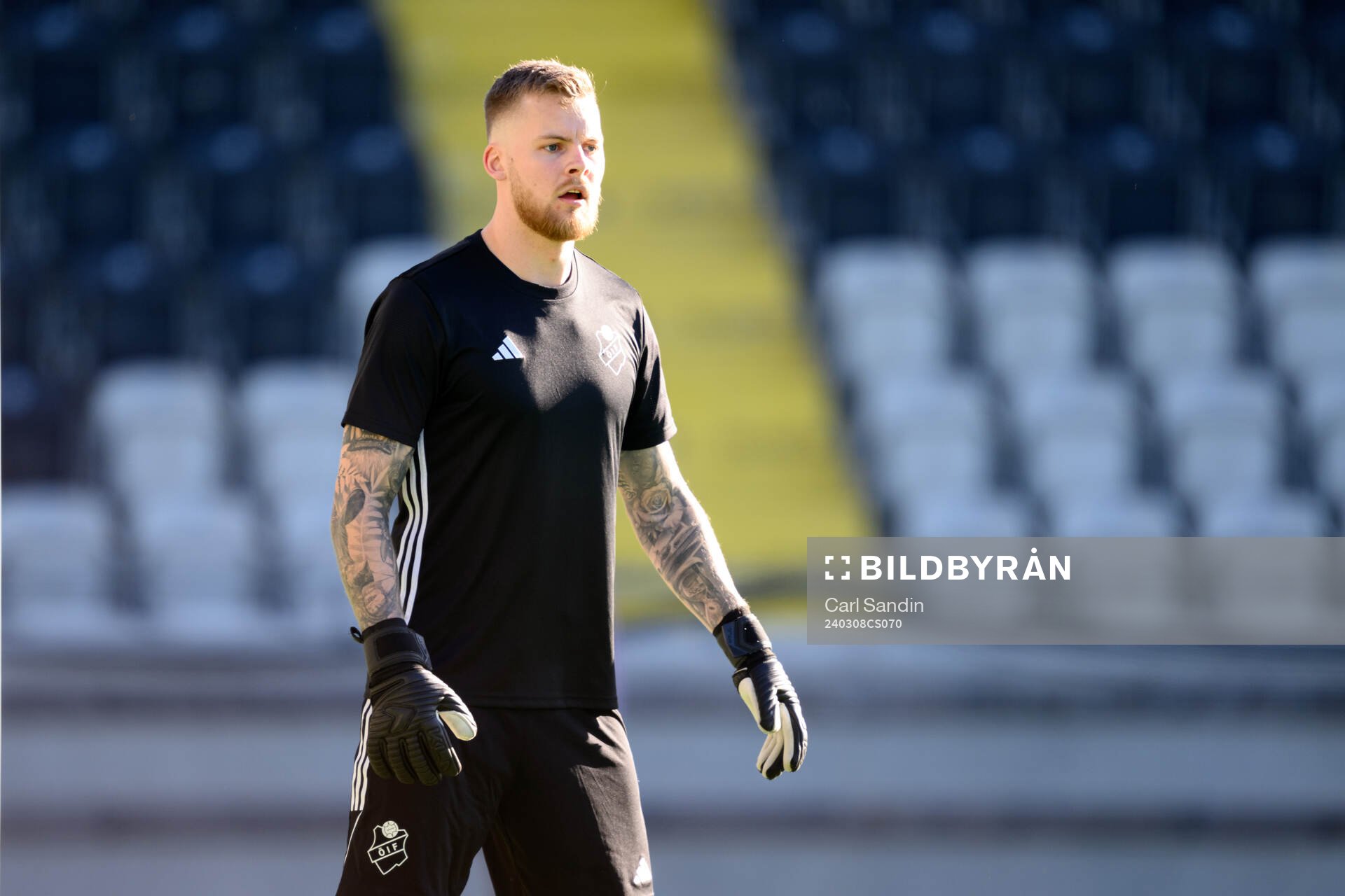 Östers målvakt Robin Wallinder