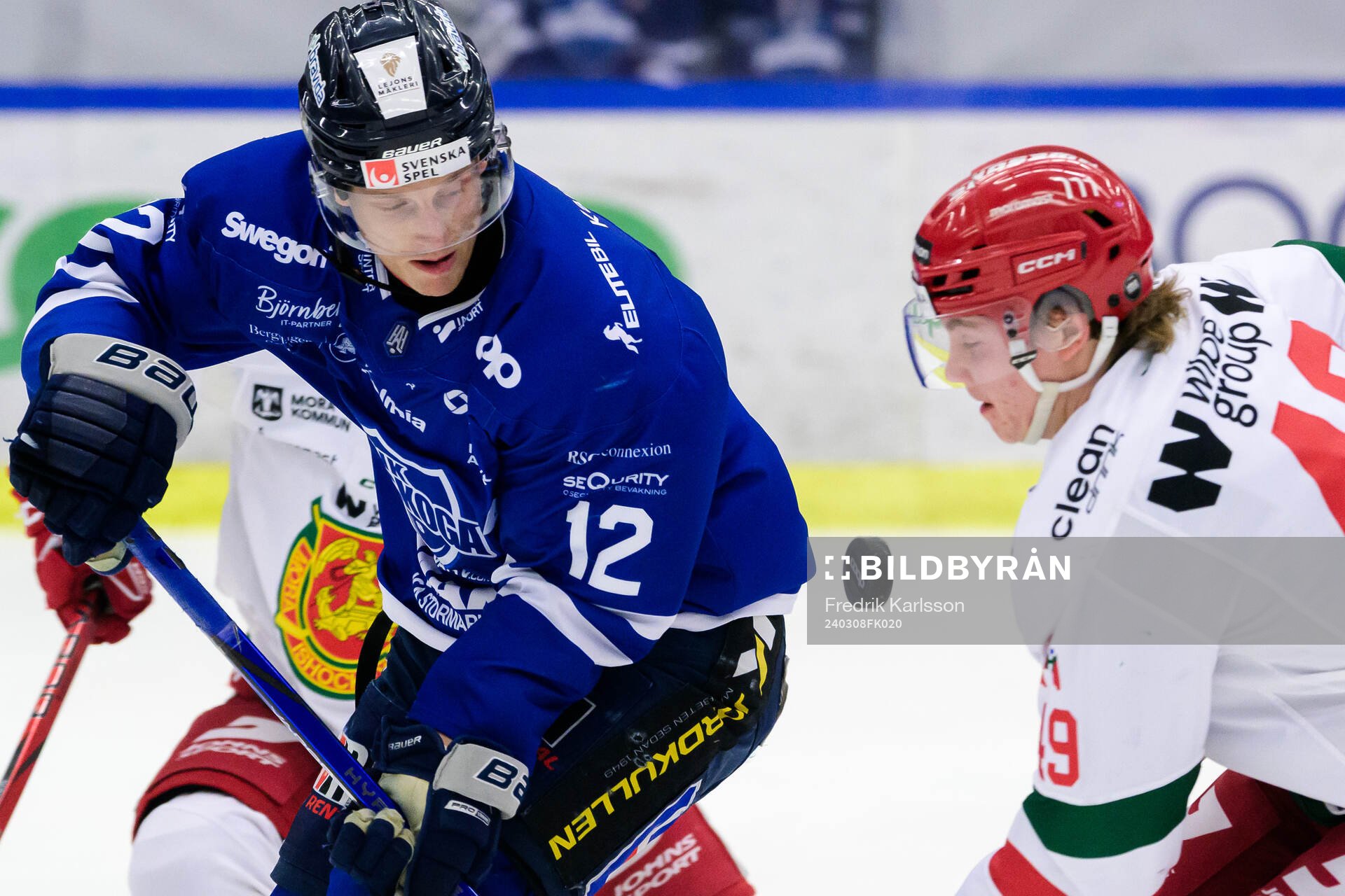 Karlskogas Gustaf Thorell och Moras Noah Steen