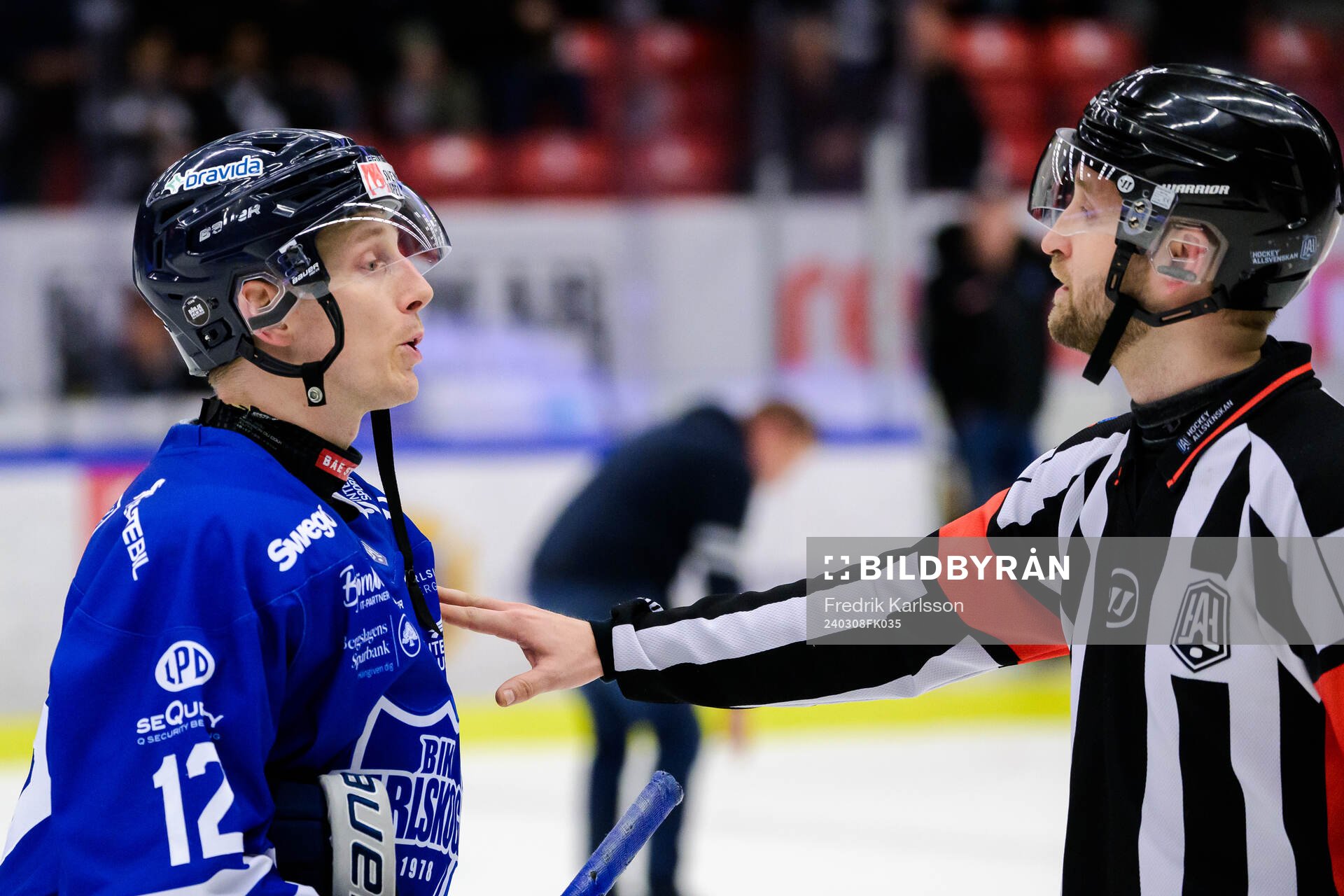 Karlskogas Gustaf Thorell i samtal med Domare Niklas