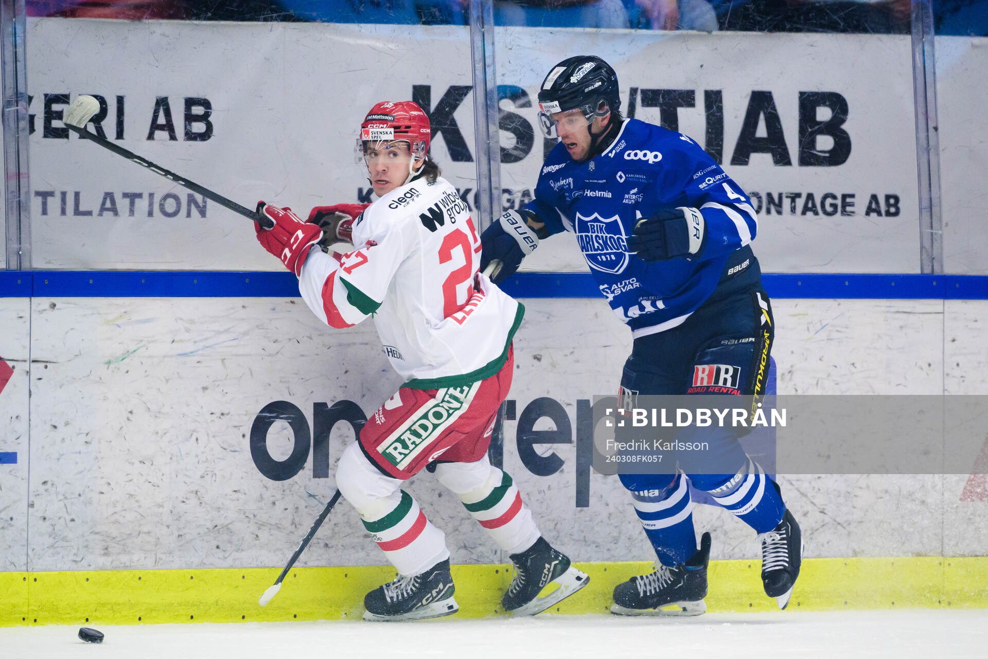 Moras Ludvig Levinsson och Karlskogas Alexander Leandersson
