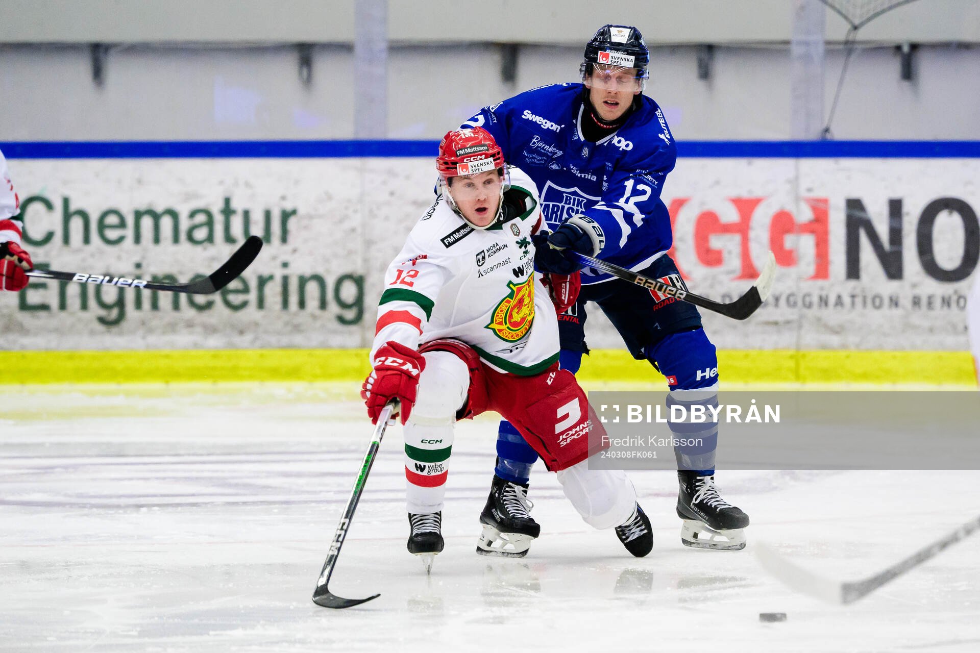 Karlskogas Gustaf Thorell och Moras Filip Björkman