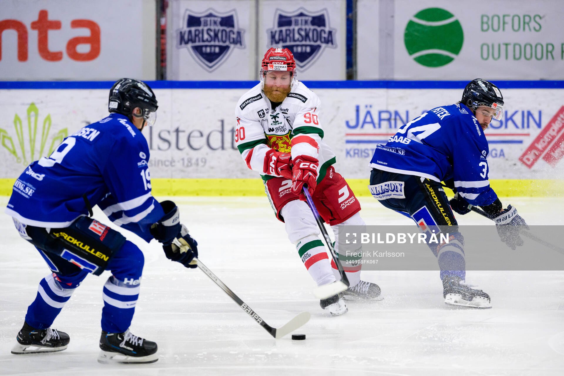 Moras Daniel Ljunggren och Karlskogas Theodor Pistek