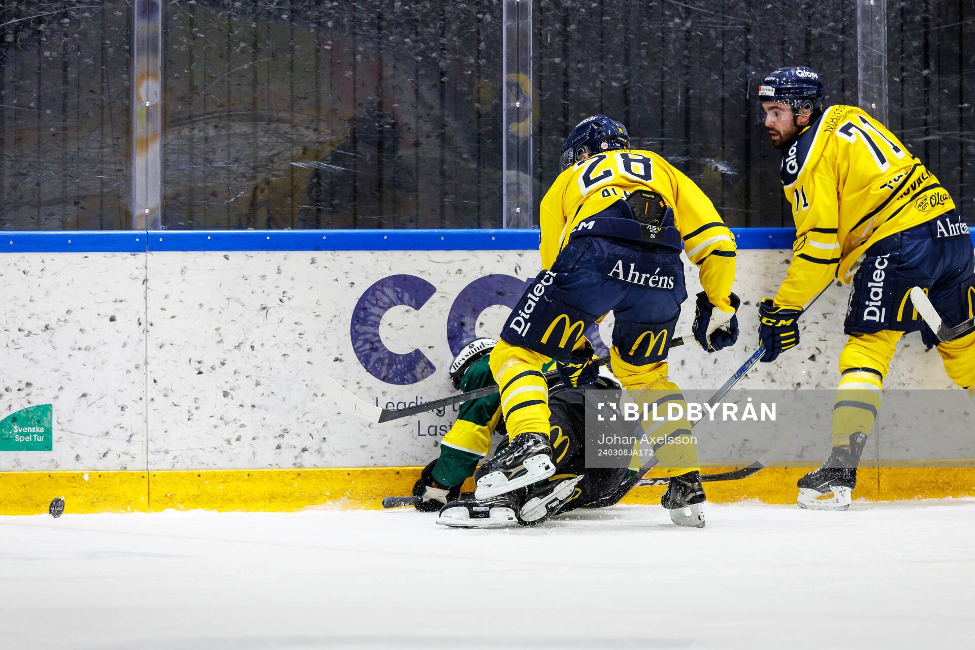 Södertäljes Emil Alba och Östersunds Josef Ingman
