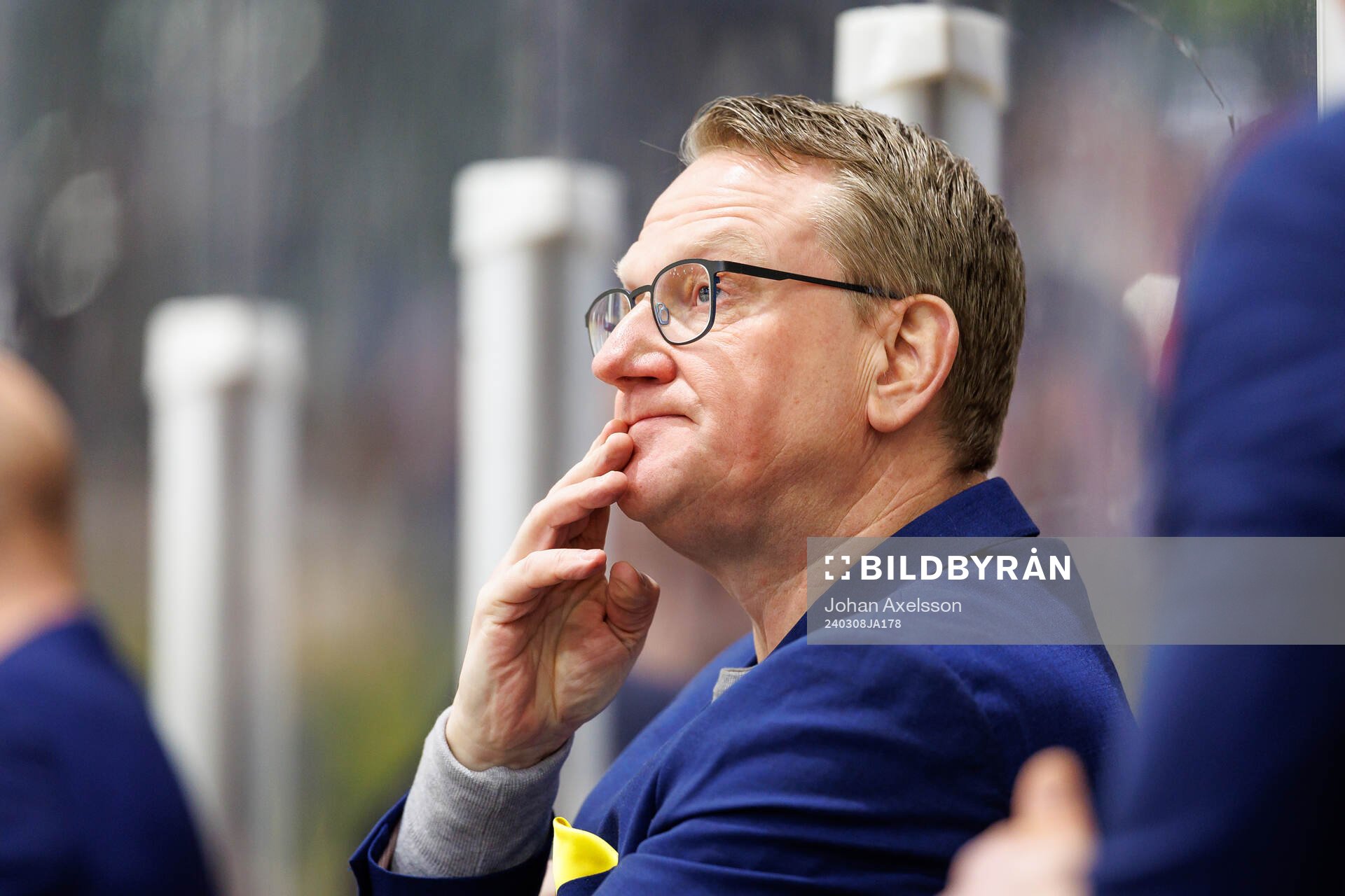 Södertäljes tränare Magnus Bogren