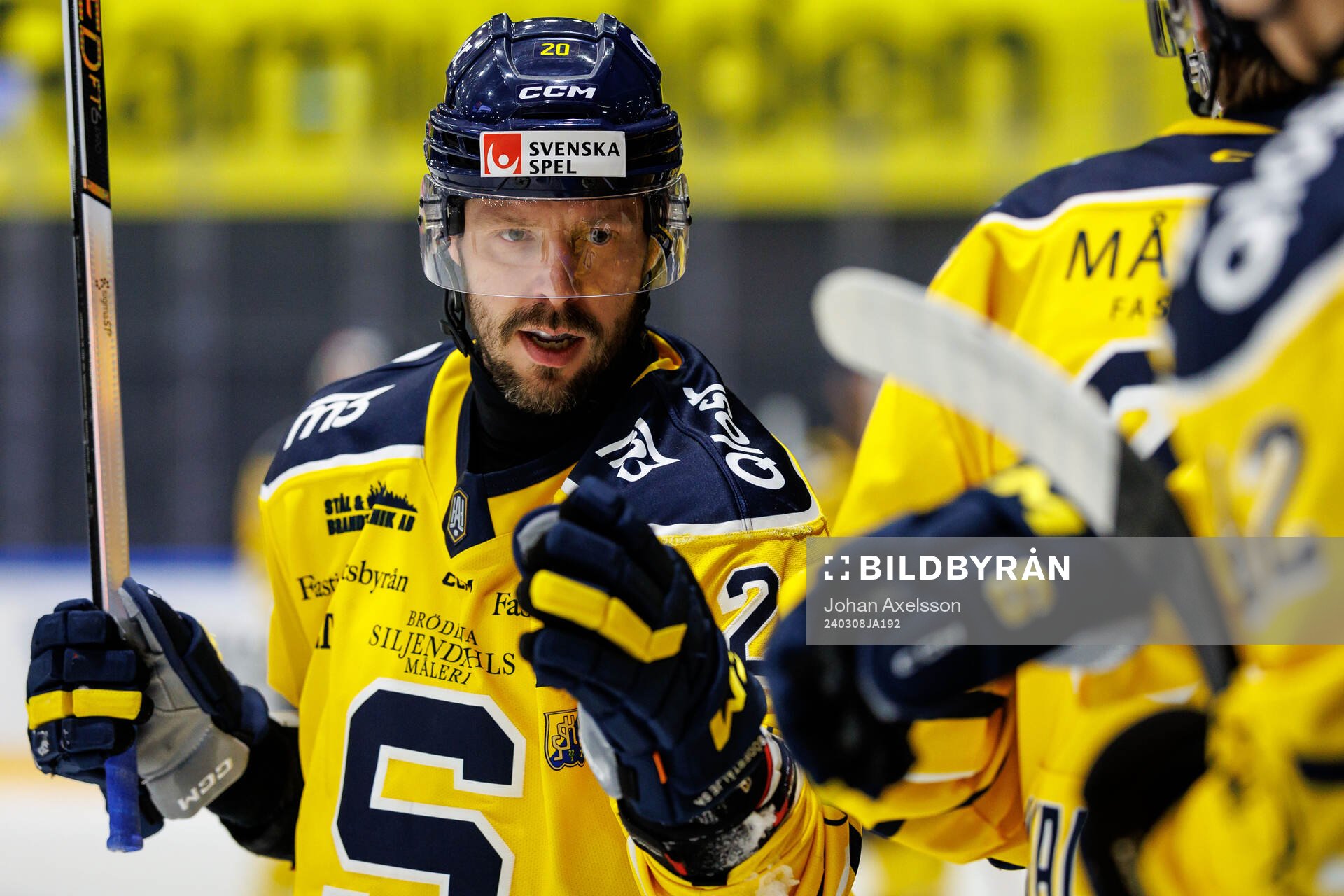 Södertäljes Marcus Eriksson jublar