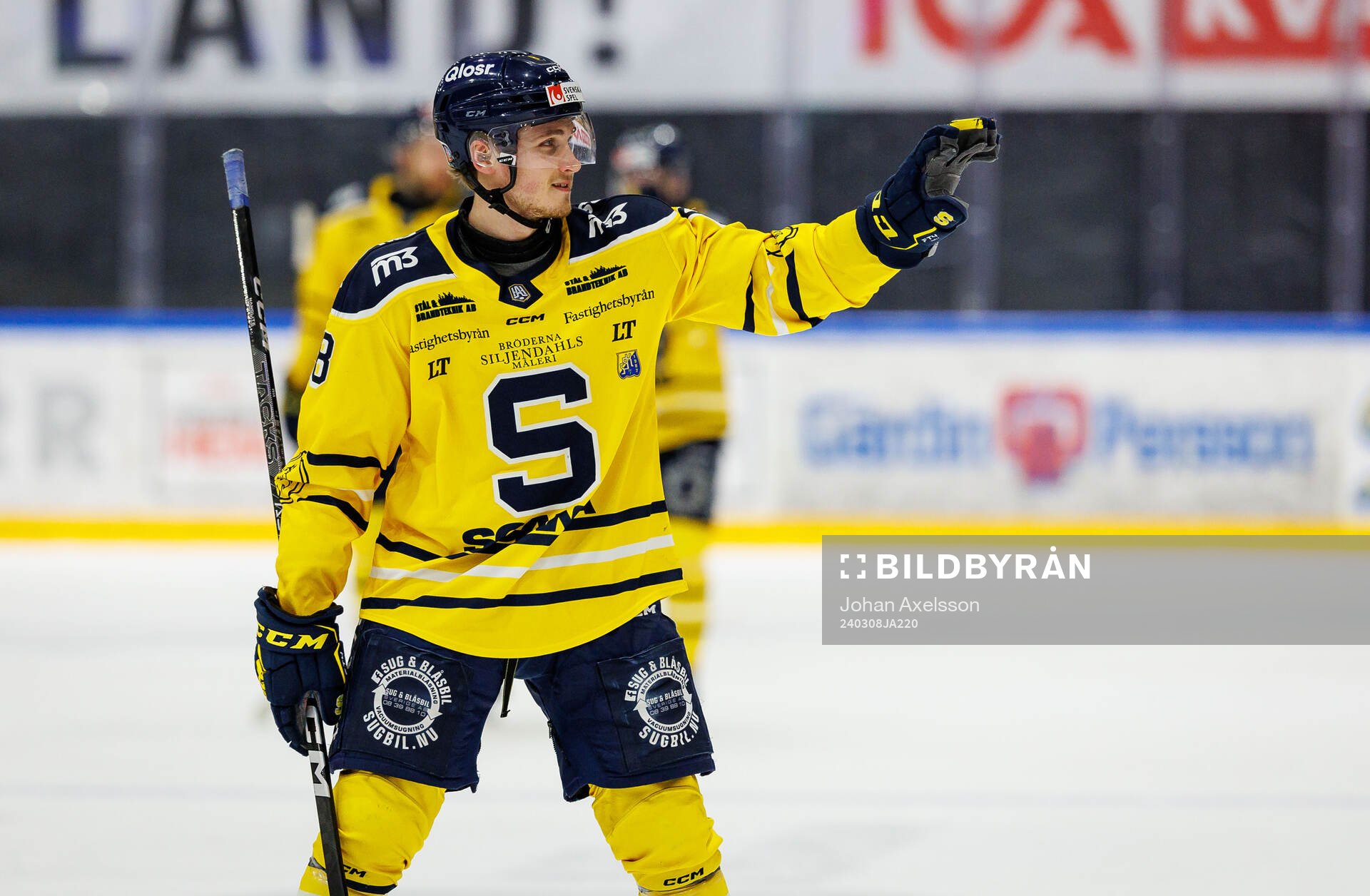 Södertäljes William Wiå jublar