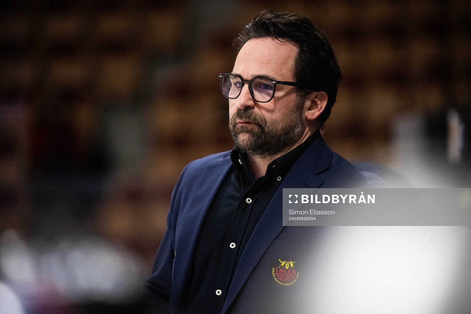 Luleås tränare Jens Själin