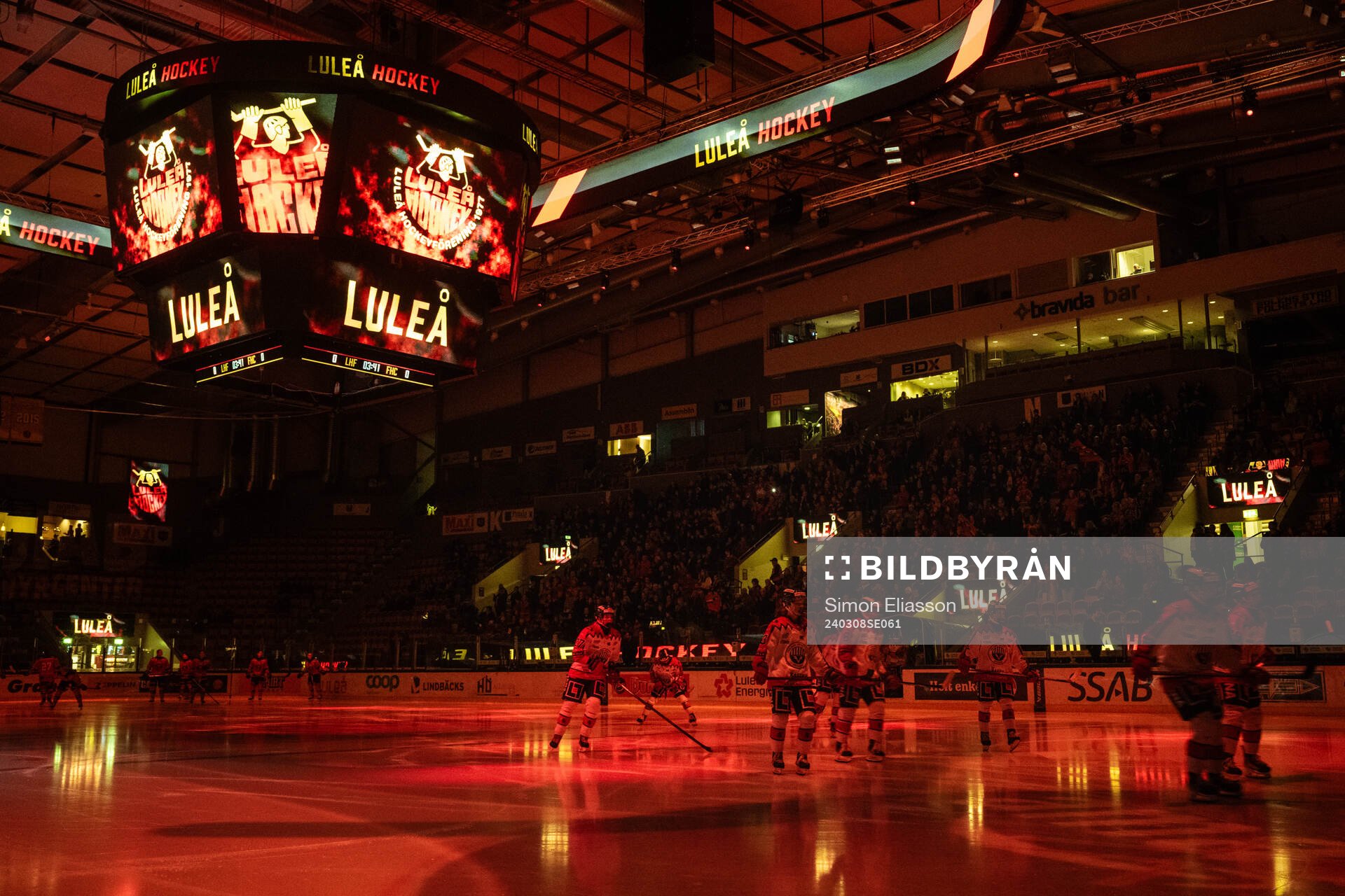 Coop Norrbotten arena interiör