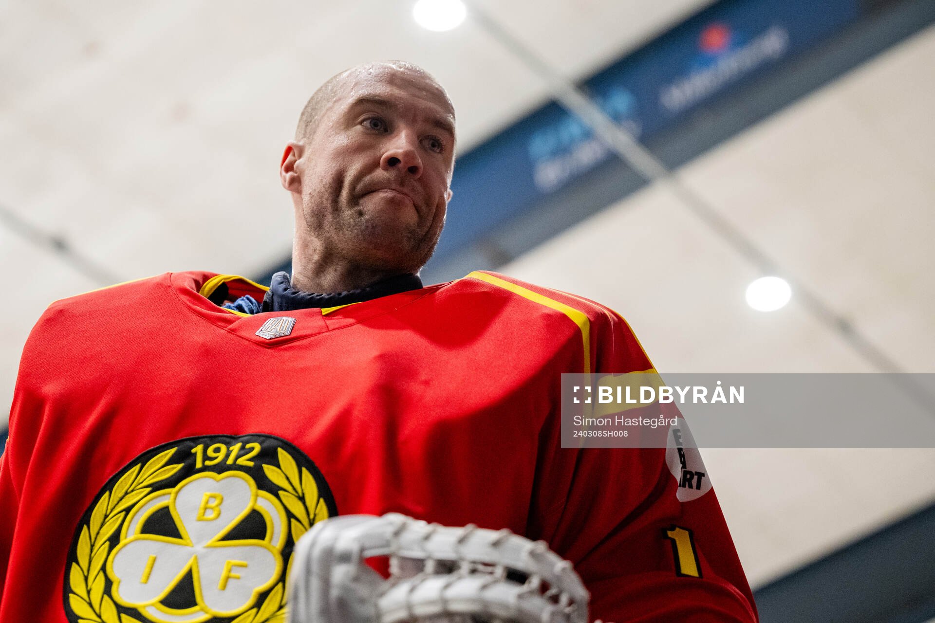 Brynäs målvakt Jared Coreau
