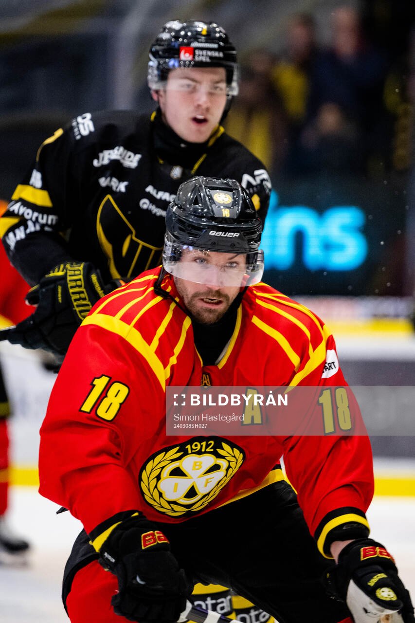 Brynäs Anton Rödin och Västerås Hannes Hellberg