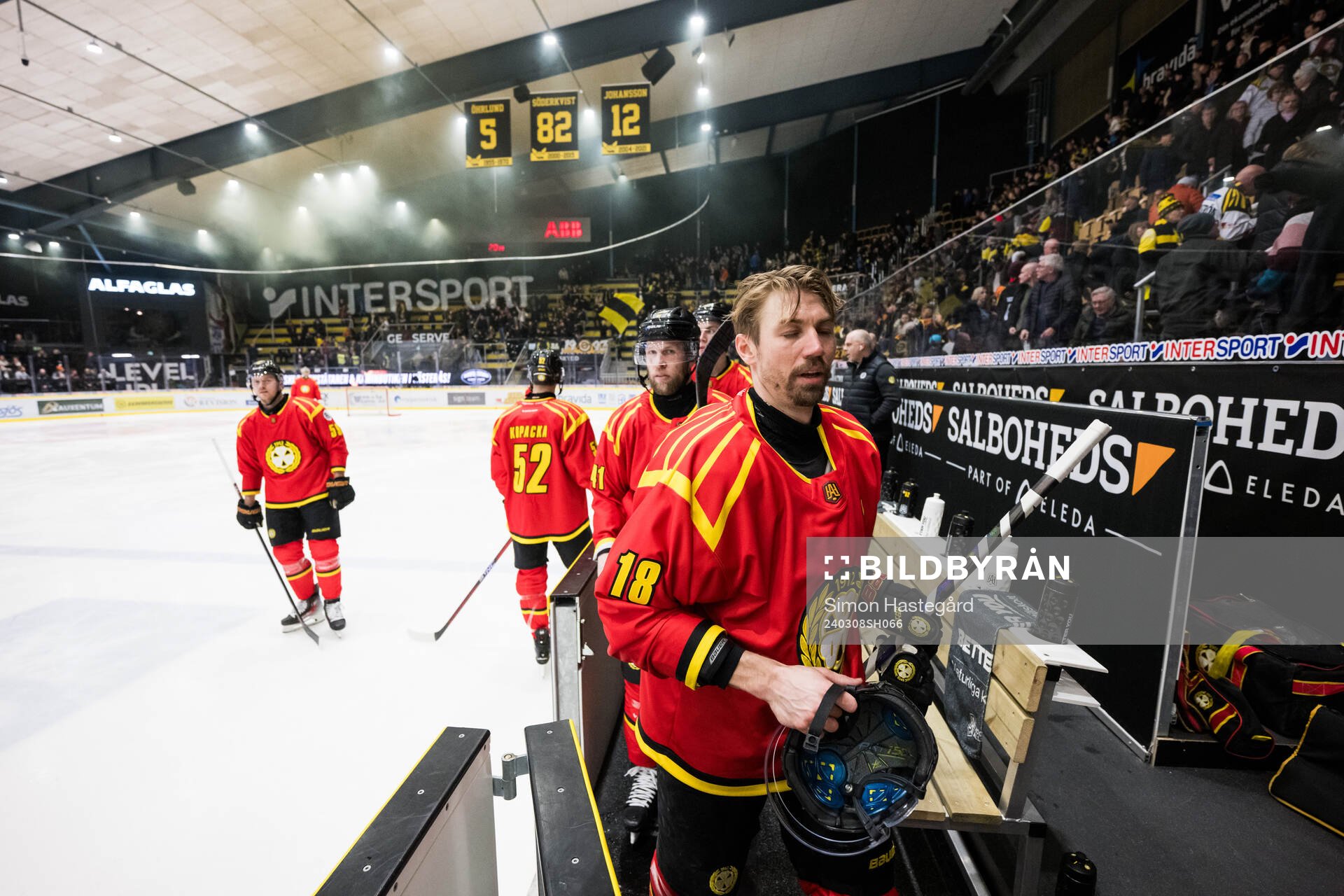Brynäs Anton Rödin lämnar isen
