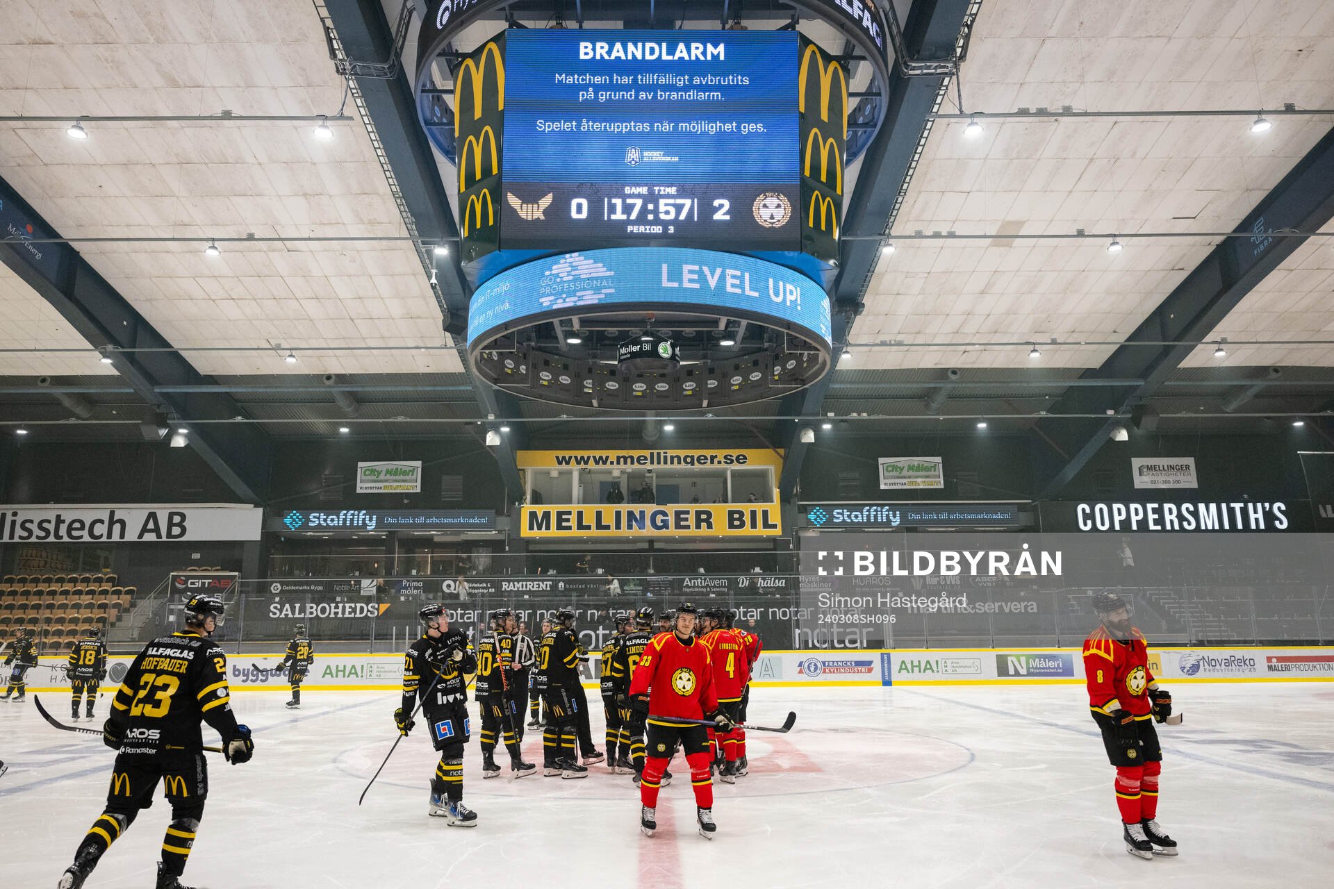 Västerås och Brynäs spelare samlade