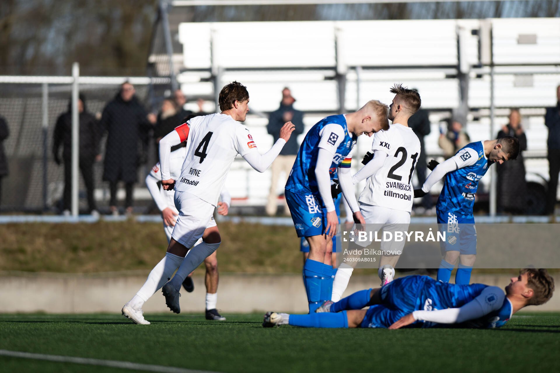 Helsingborgs Thomas Pauck Rogne jublar