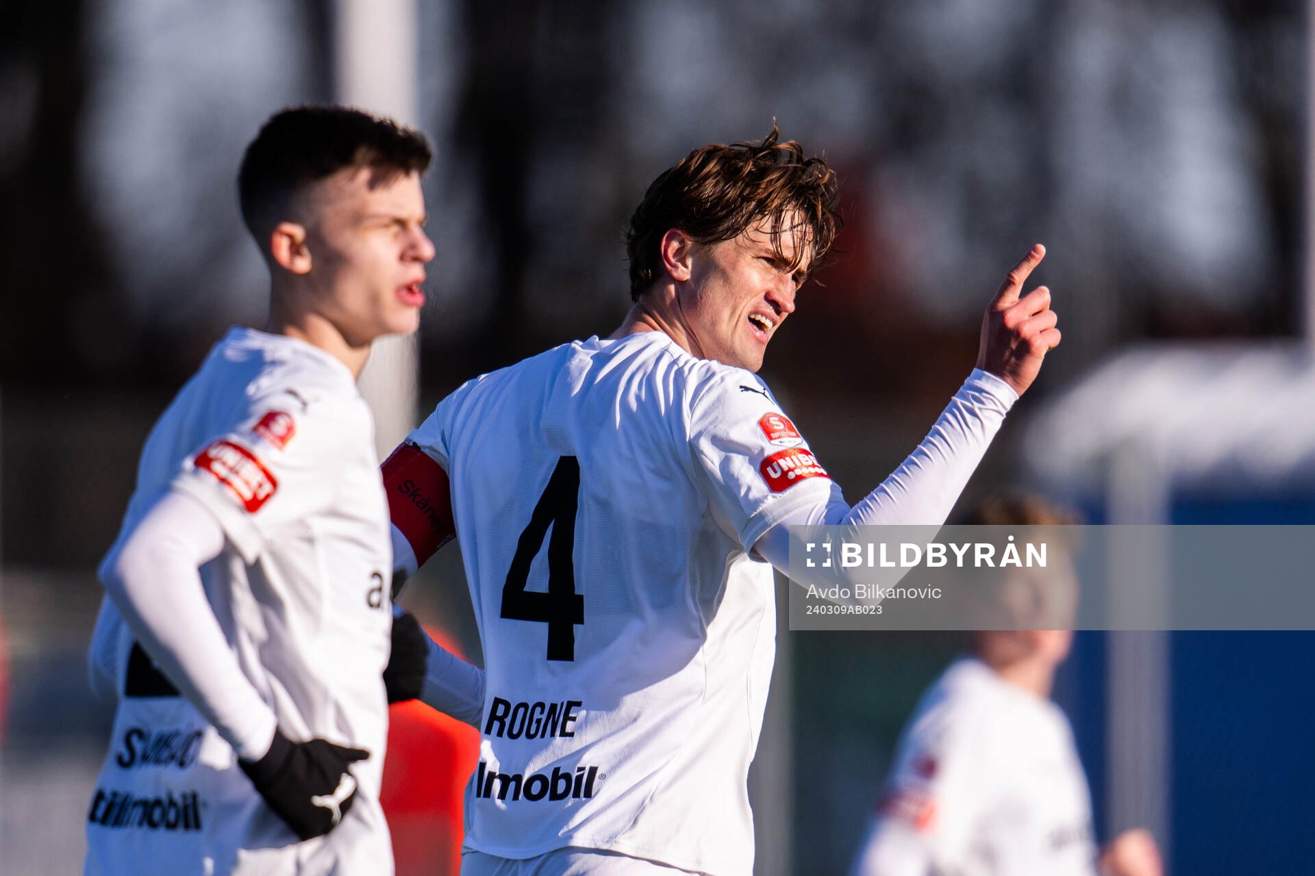 Helsingborgs Thomas Pauck Rogne jublar