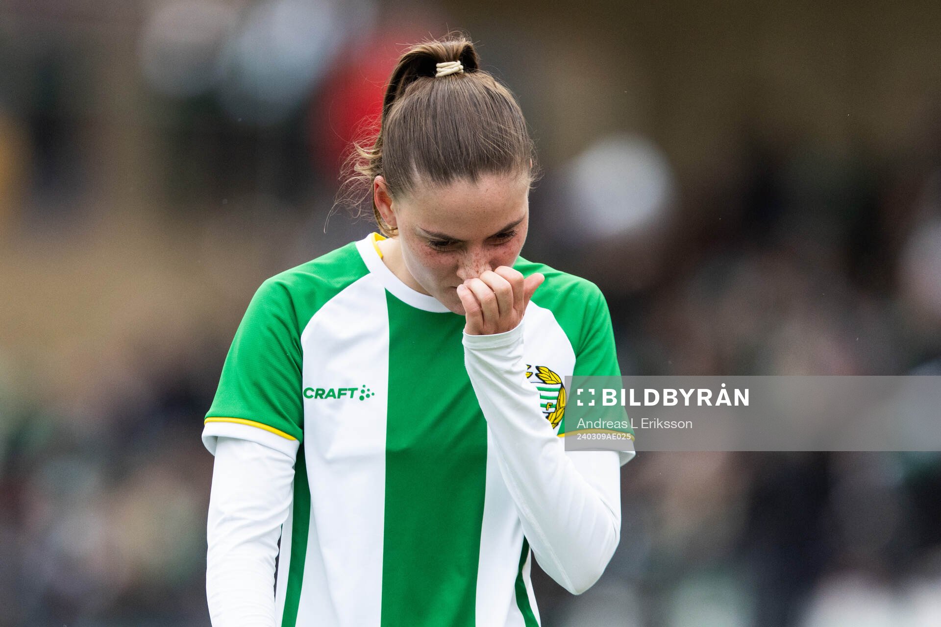 Hammarbys Smilla Vallotto deppar