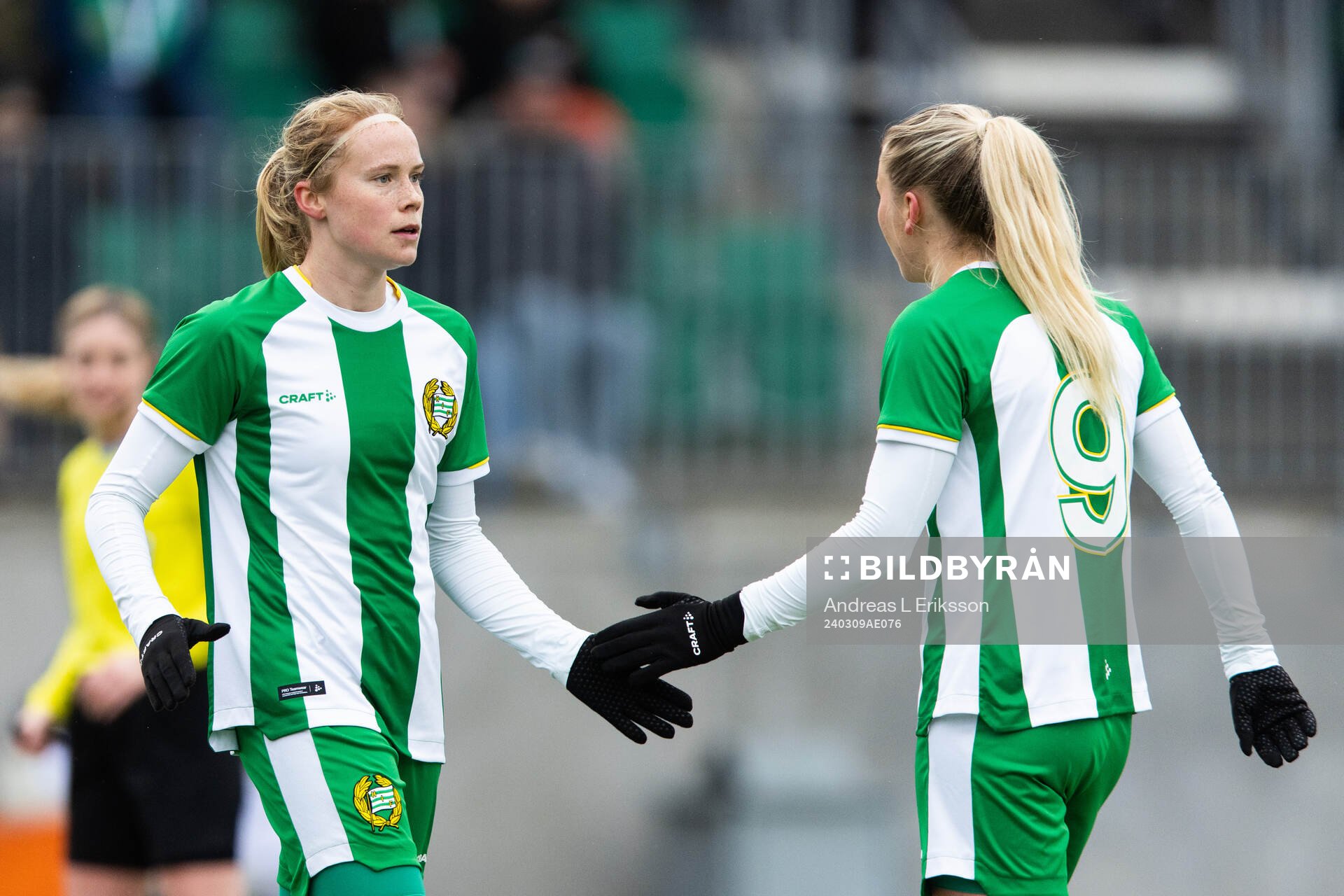 Hammarbys Emma Westin och Anna Jøsendal
