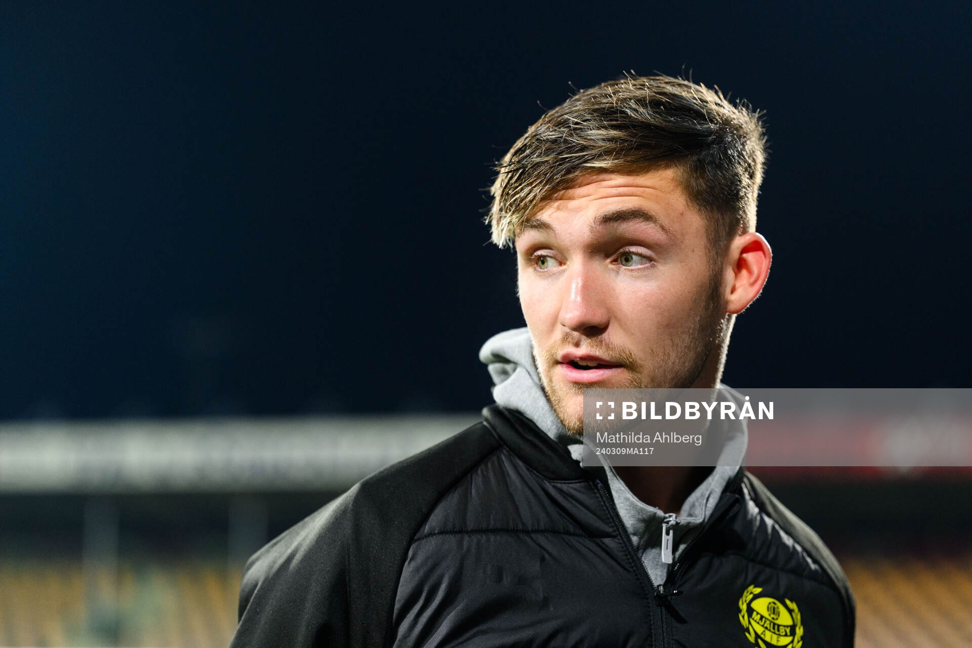 Mjällbys målvakt Noel Törnqvist