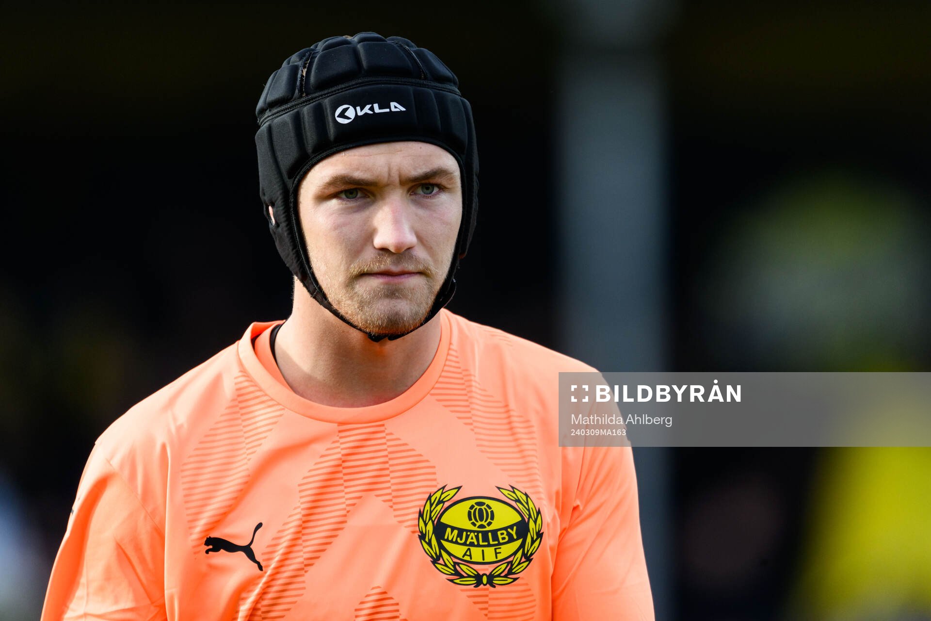 Mjällbys målvakt Noel Törnqvist