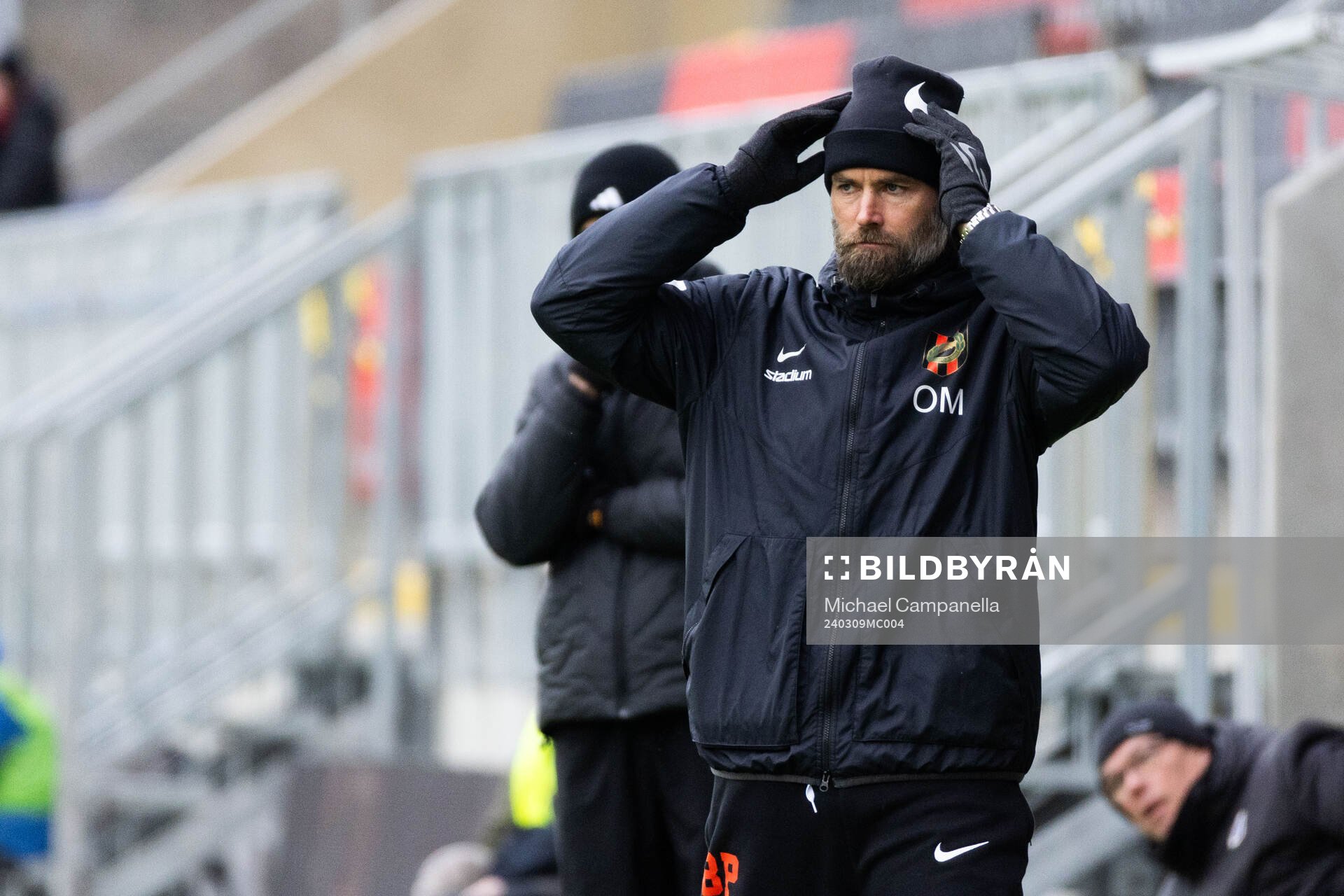 Brommapojkarnas tränare Olof Mellberg