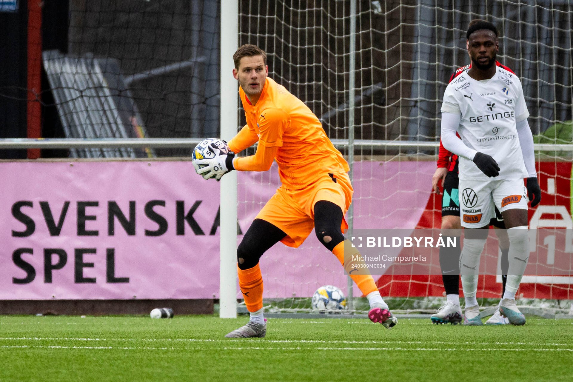 Halmstads målvakt Tim Rönning