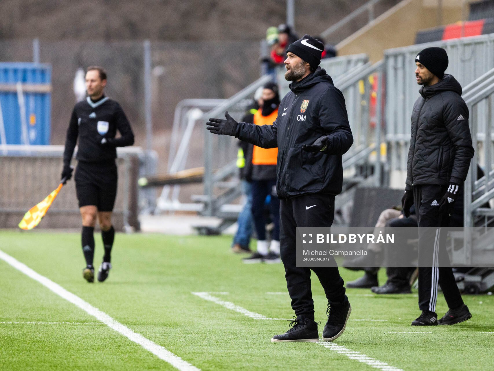 Brommapojkarnas tränare Olof Mellberg