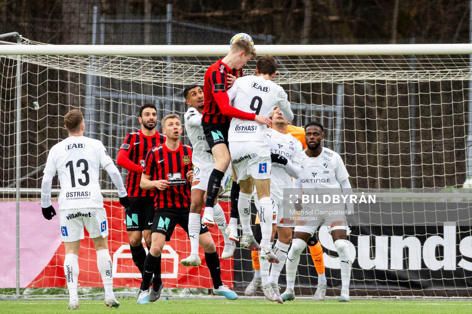 Brommapojkarnas Ludvig Fritzson och Halmstads Viktor