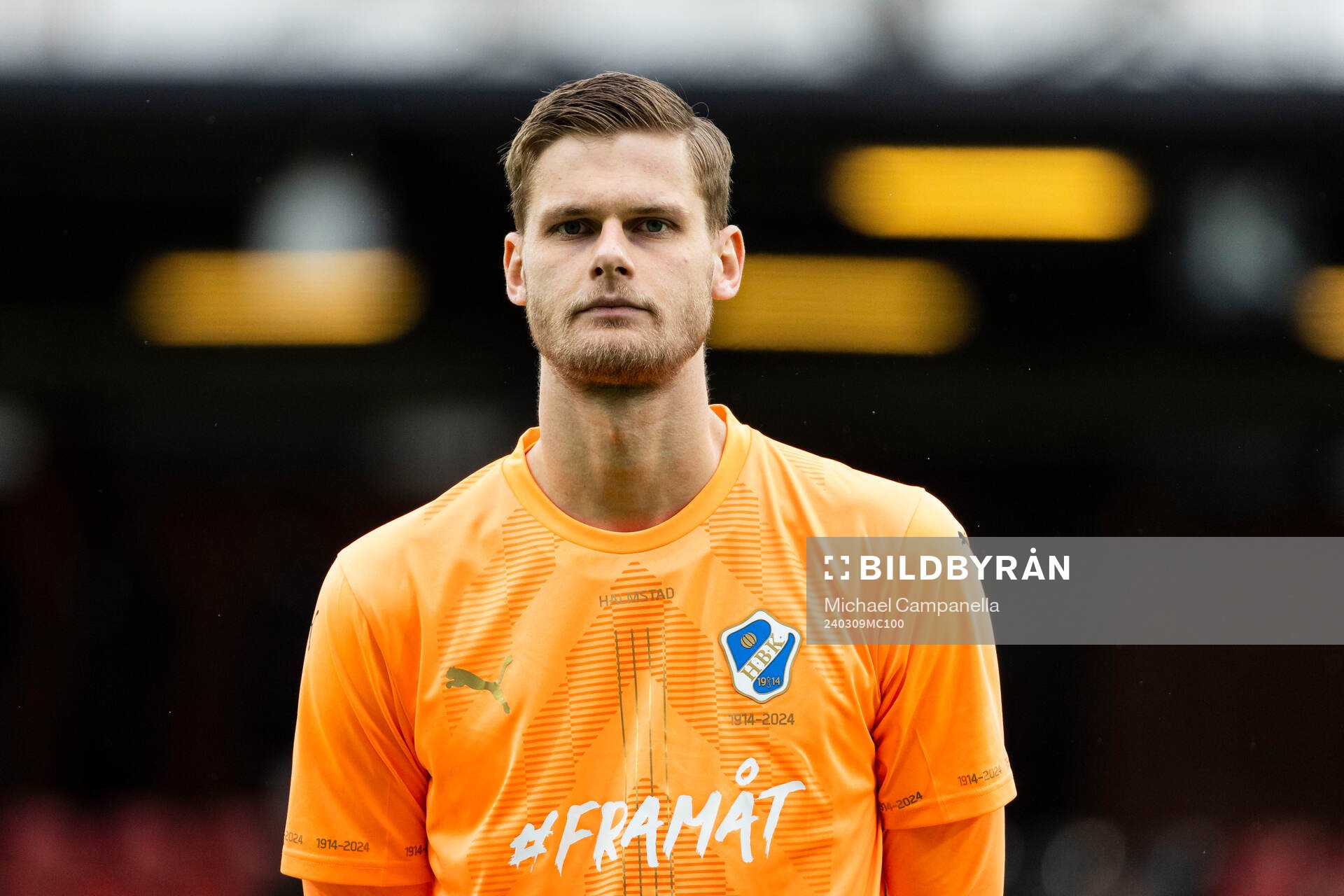 Halmstads målvakt Tim Rönning