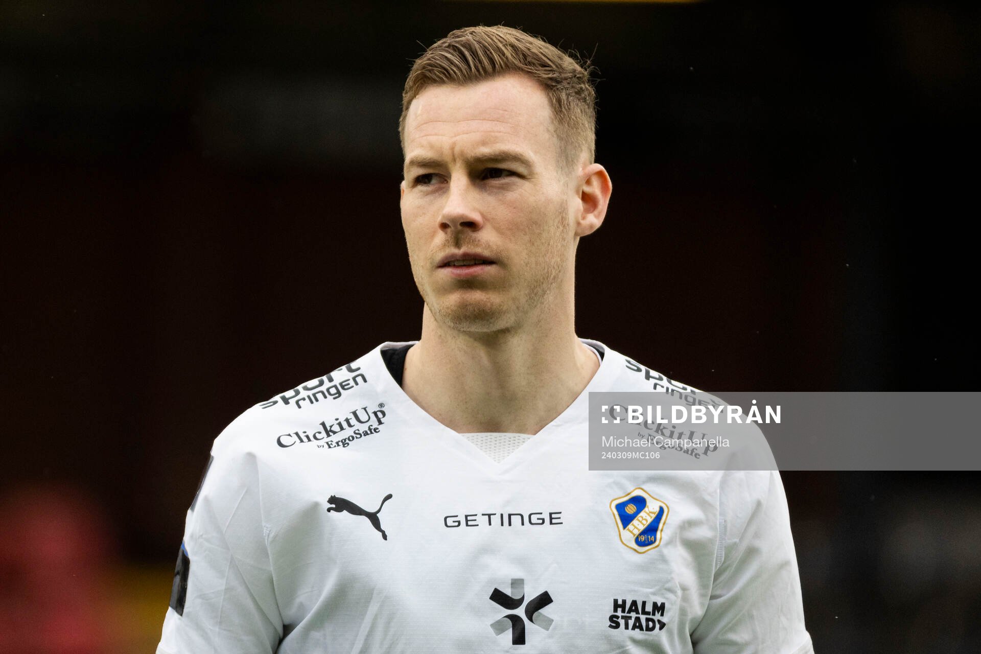 Halmstads Gisli Eyjolfsson