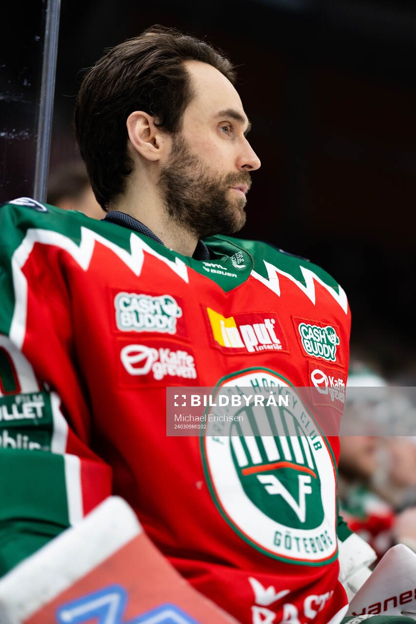 Frölundas målvakt Frans Tuohimaa