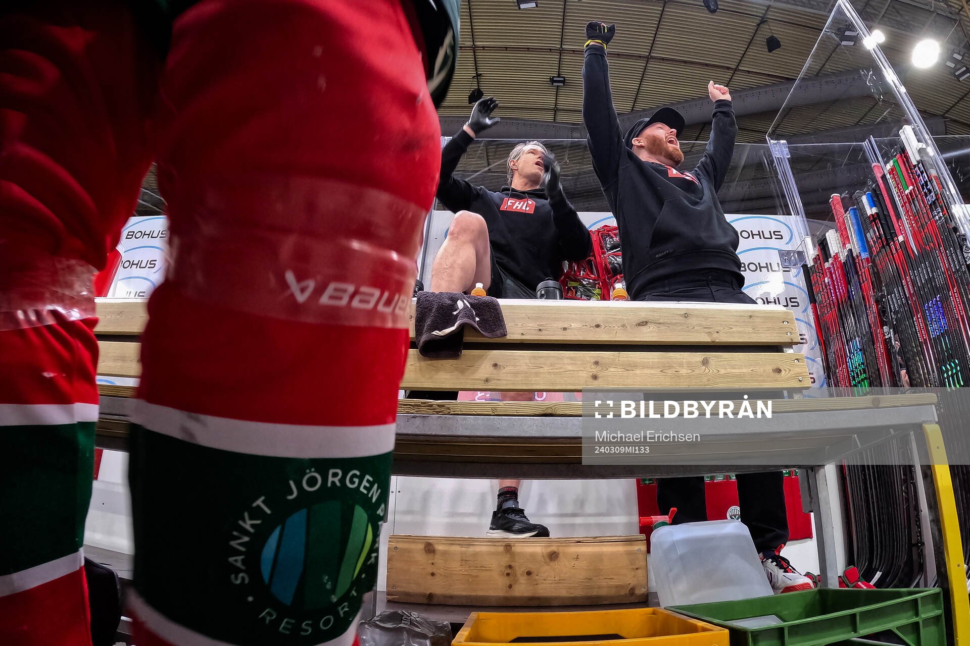 Frölundas naprapat Martin Söderblom och