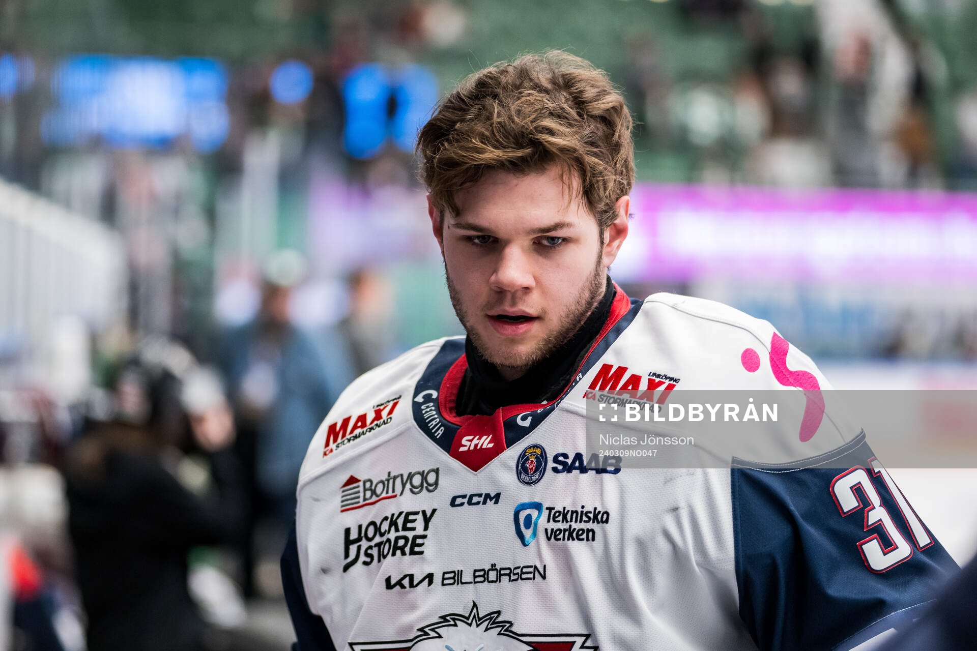 Linköpings målvakt Jesper Myrenberg