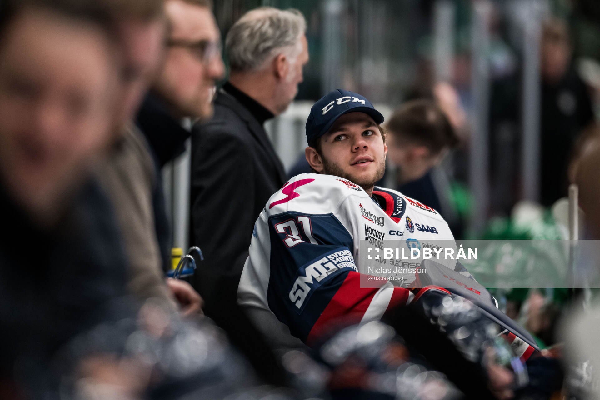 Linköpings målvakt Jesper Myrenberg