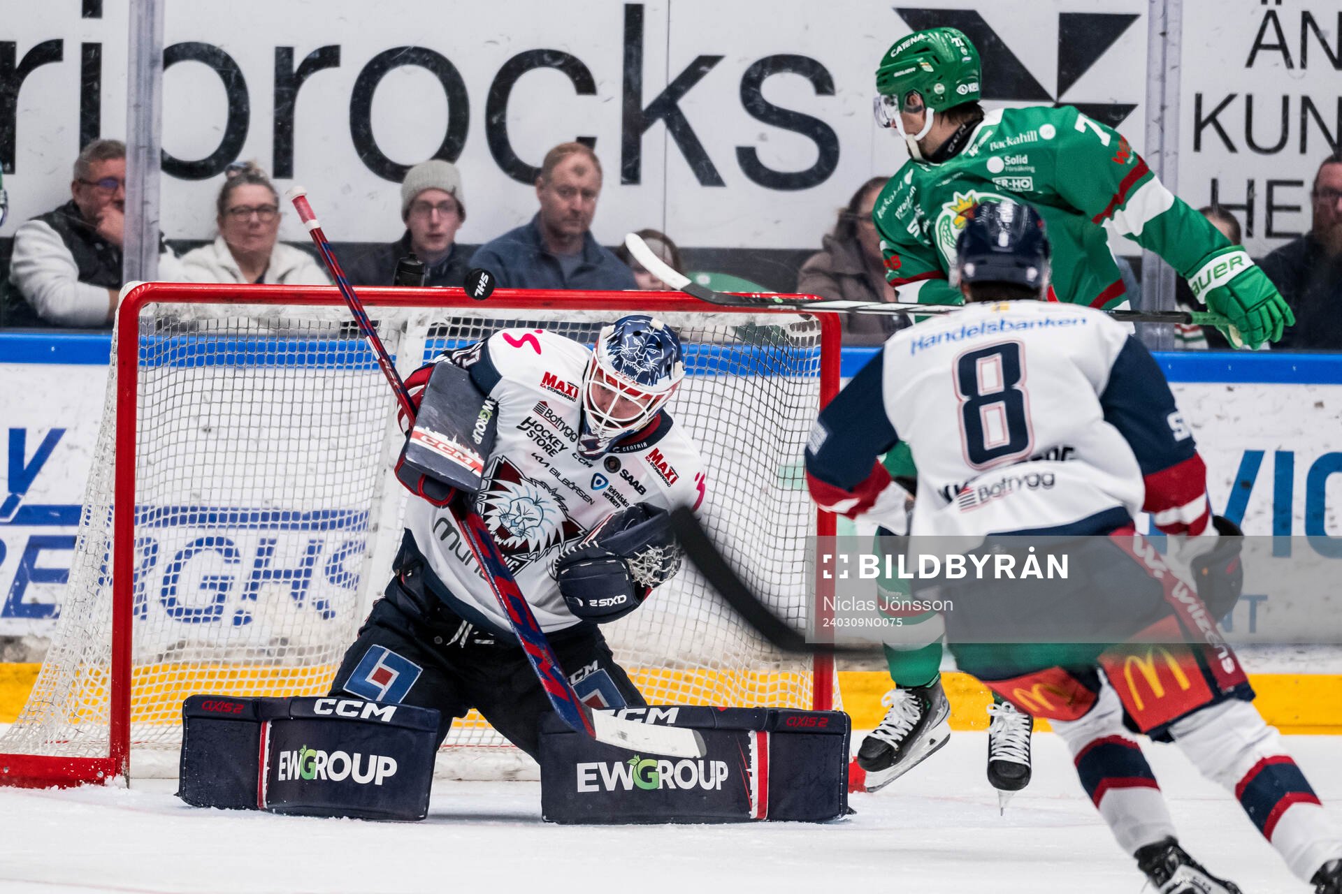 Linköpings målvakt Marcus Högberg