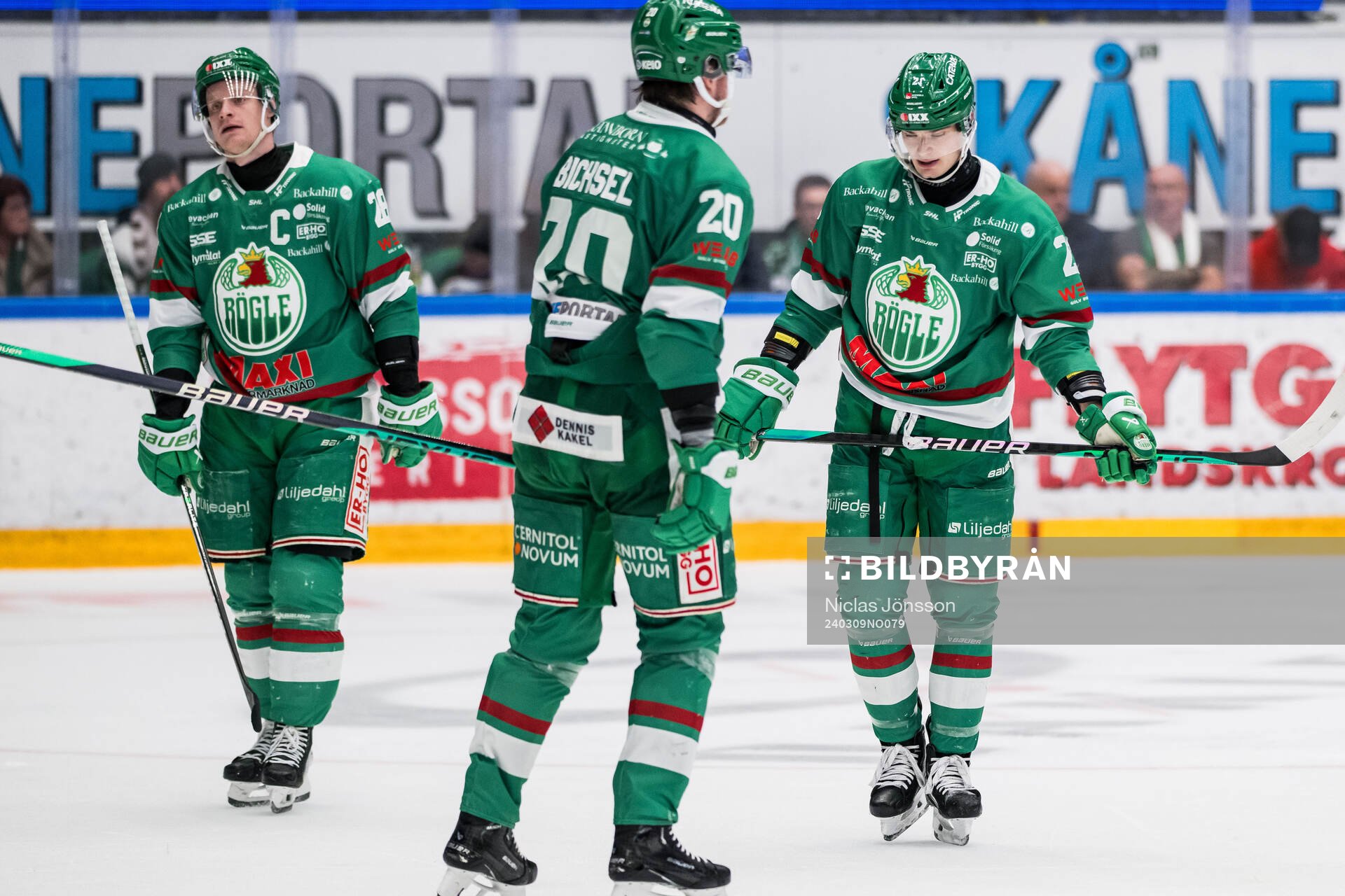 Rögles Anton Bengtsson och Henry Bowlby
