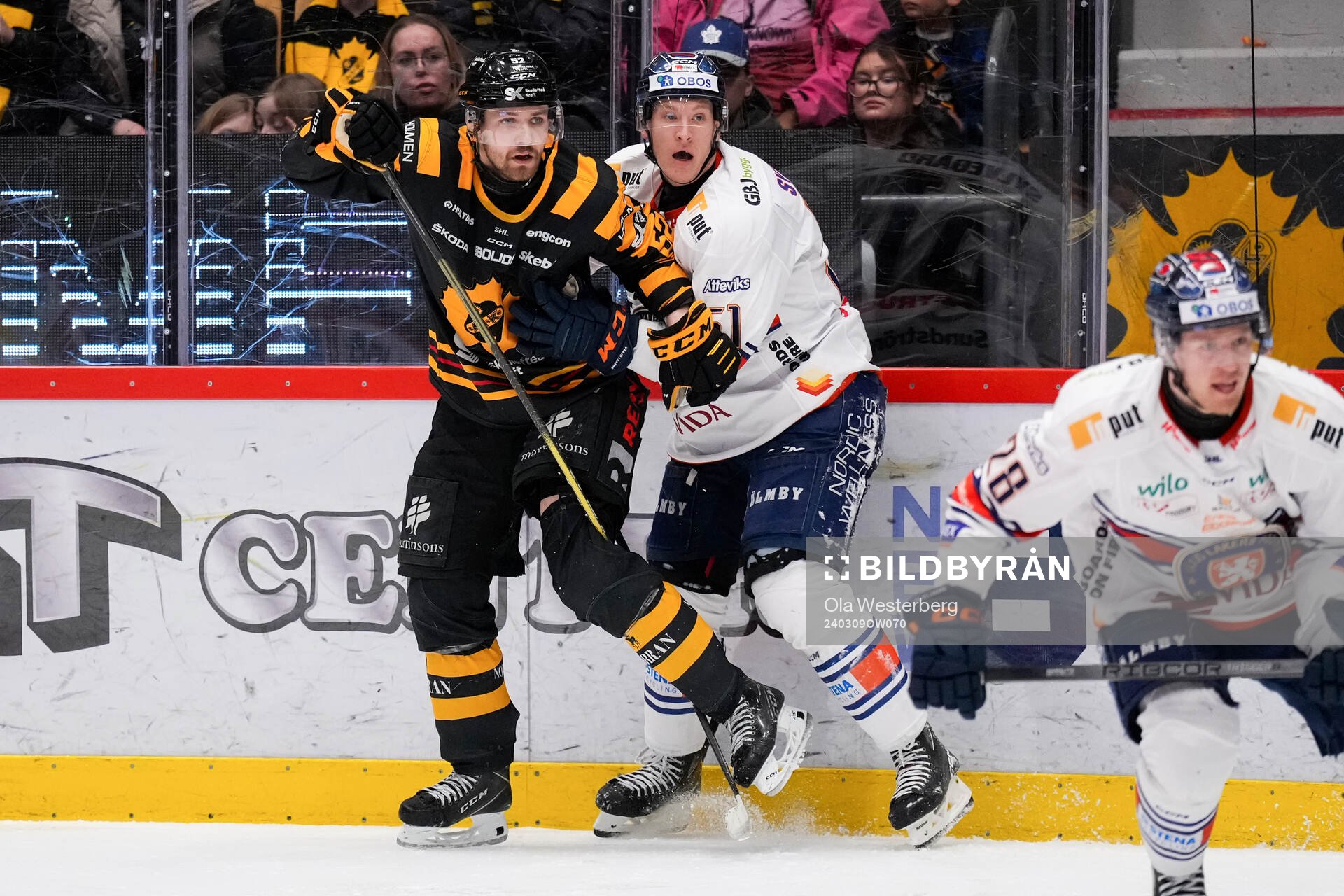 Skellefteås Arvid Lundberg och Växjös Emil Sylvegård