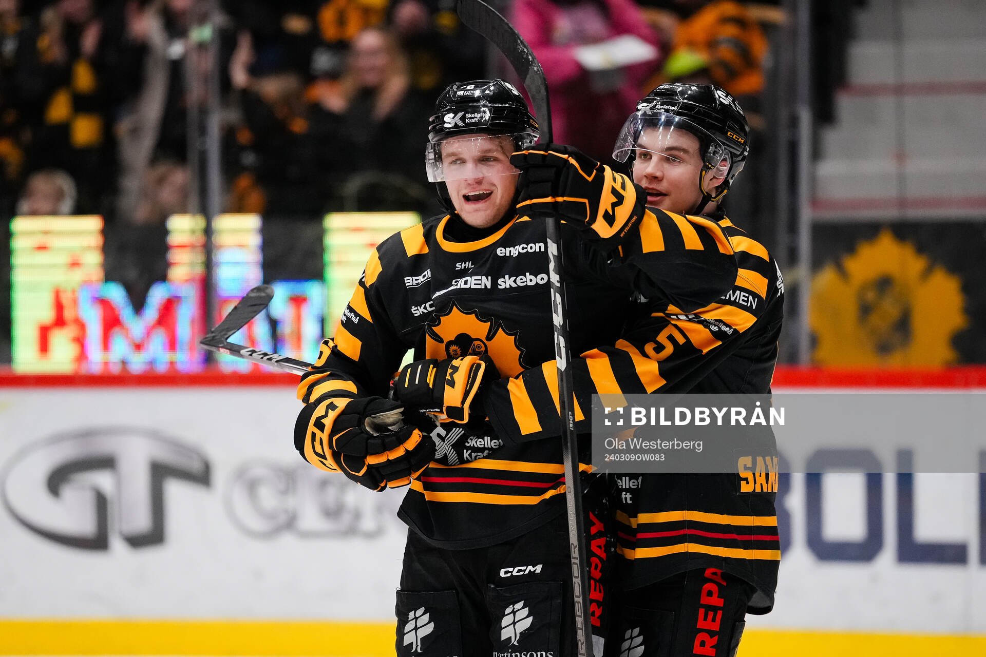 Skellefteås Måns Forsfjäll och Axel Sandin Pellikka